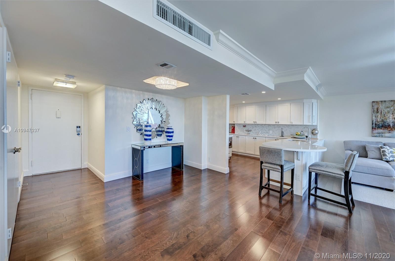 Photo of 2049 Ocean Dr #PH5, Hallandale Beach, Florida, 33009 - Dining room looking on to Living room and Kitchen