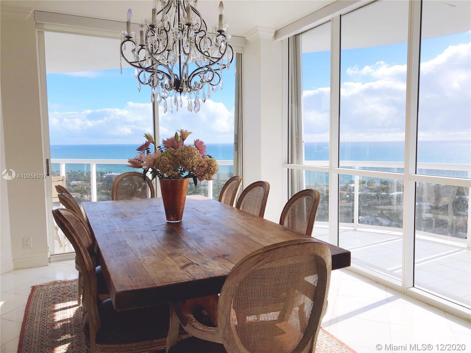 Photo of 3801 207th St #25BS, Aventura, Florida, 33180 - Dinning area. Connected to the kitchen and living room.