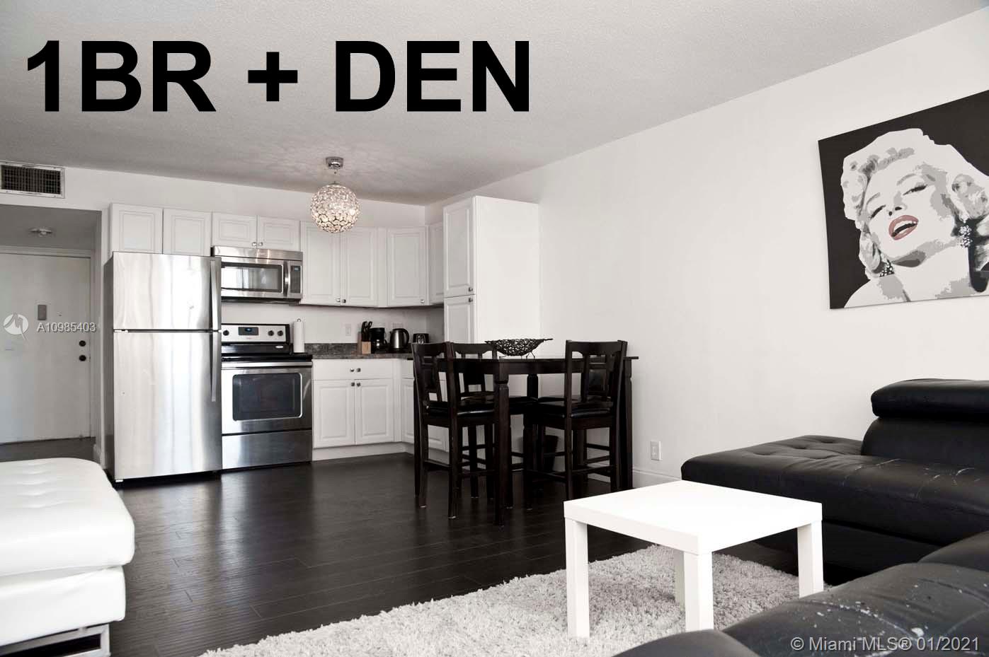 1BR/1BA + DEN
