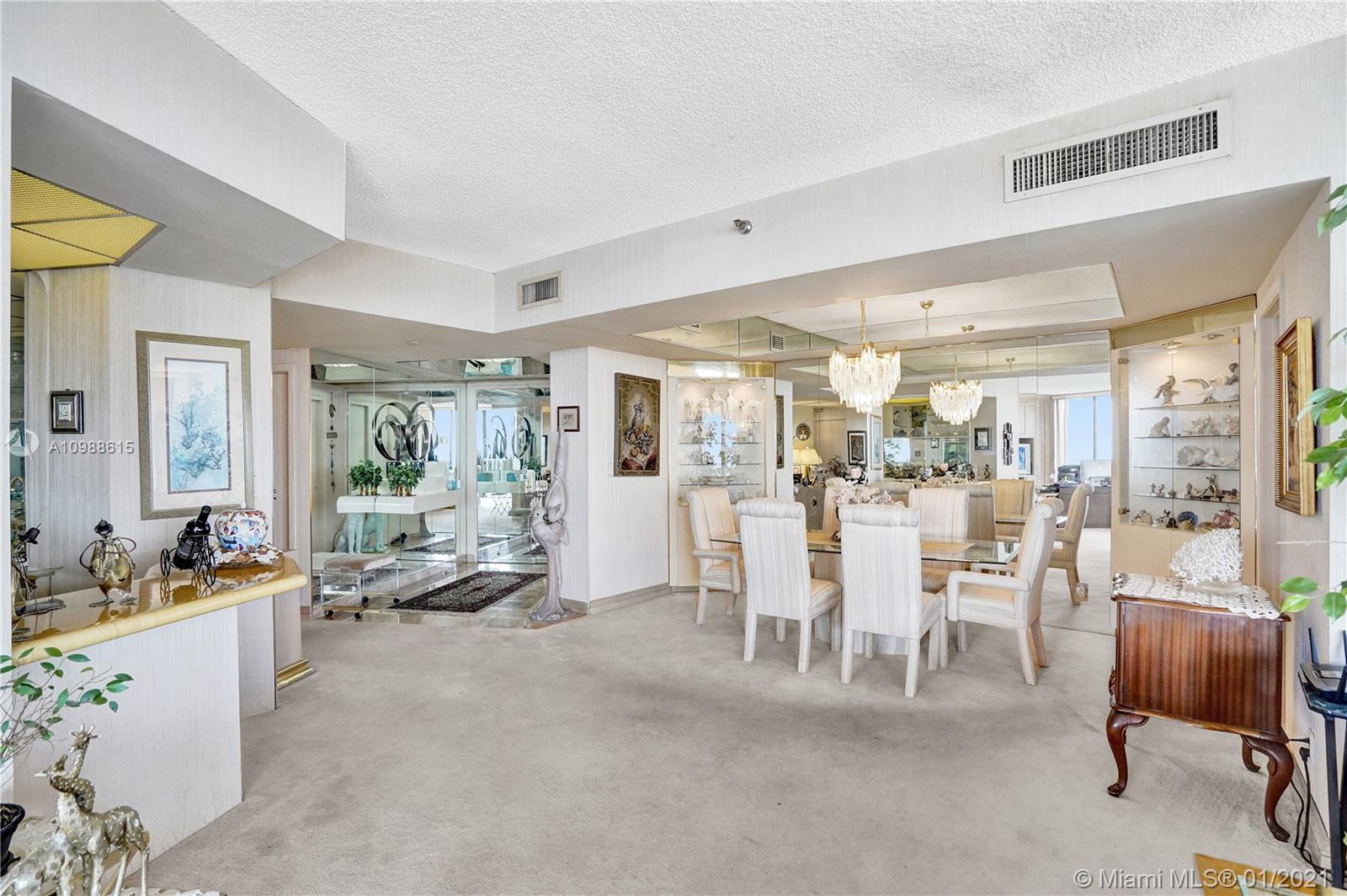 Photo of 20281 Country Club Dr #2407, Aventura, Florida, 33180 - View of the golf course and the city of Aventura.