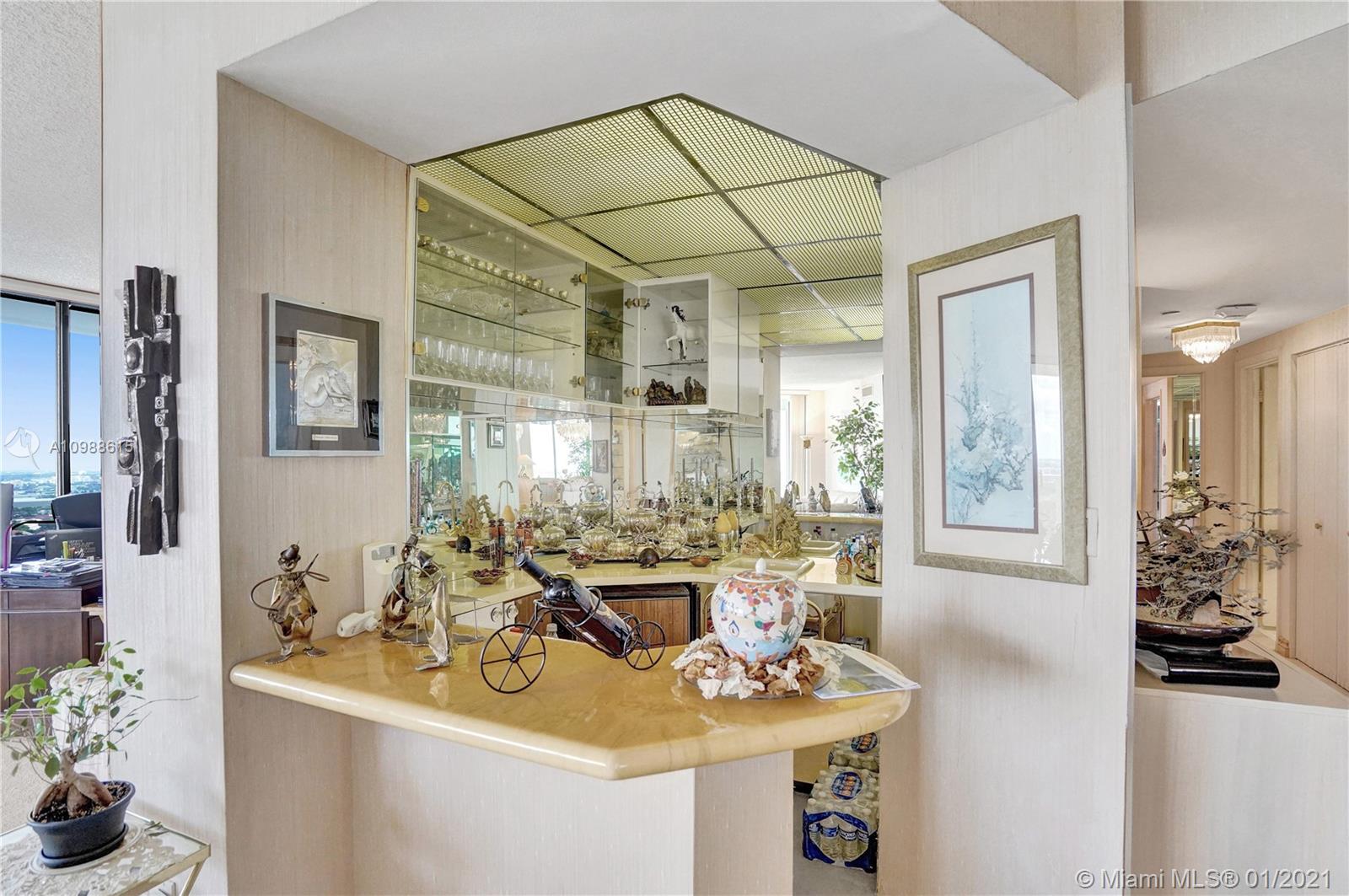 Photo of 20281 Country Club Dr #2407, Aventura, Florida, 33180 - Entrance through double doors.