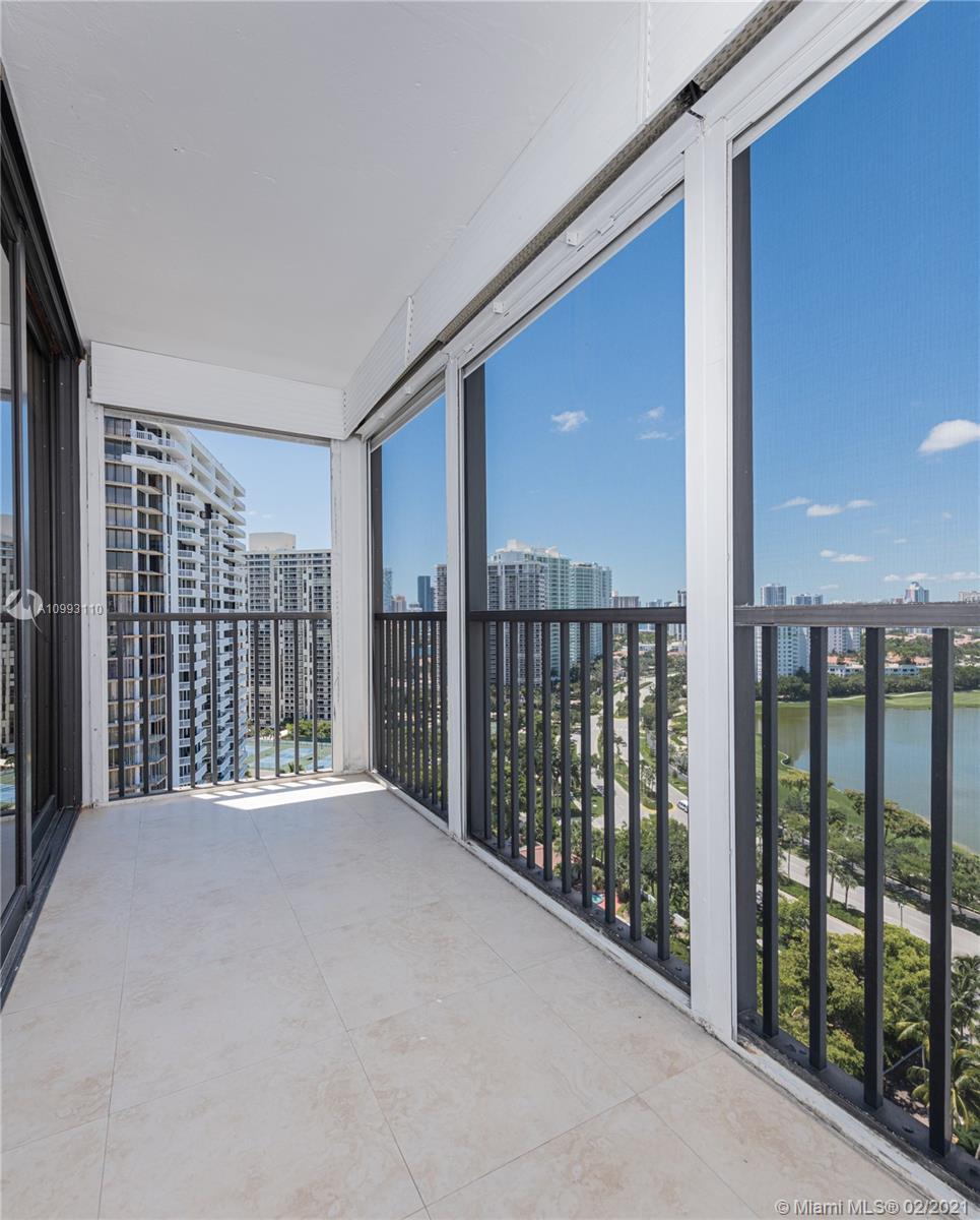 Photo of 3731 Country Club Dr #2123, Aventura, Florida, 33180 - View from the Living Room Balcony.