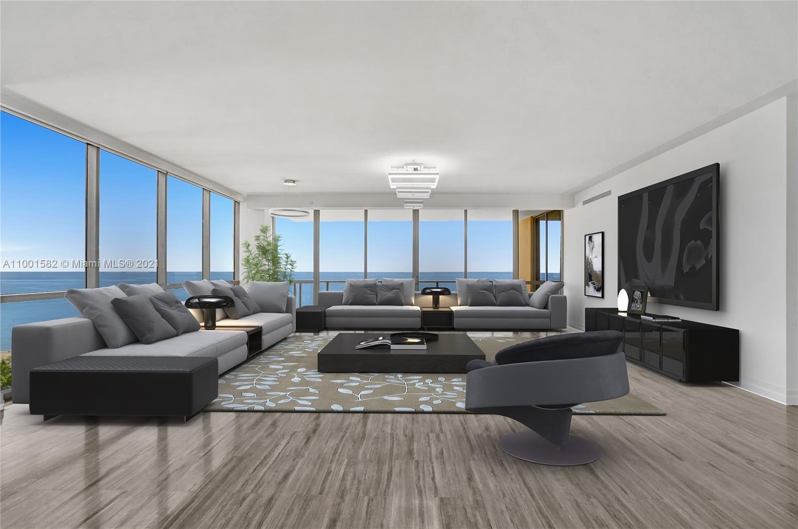 Living Room - Staged