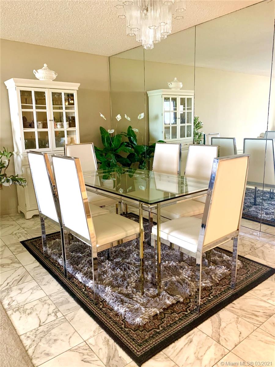 Photo of 600 Three Islands Blvd #1506, Hallandale Beach, Florida, 33009 - DINING AREA