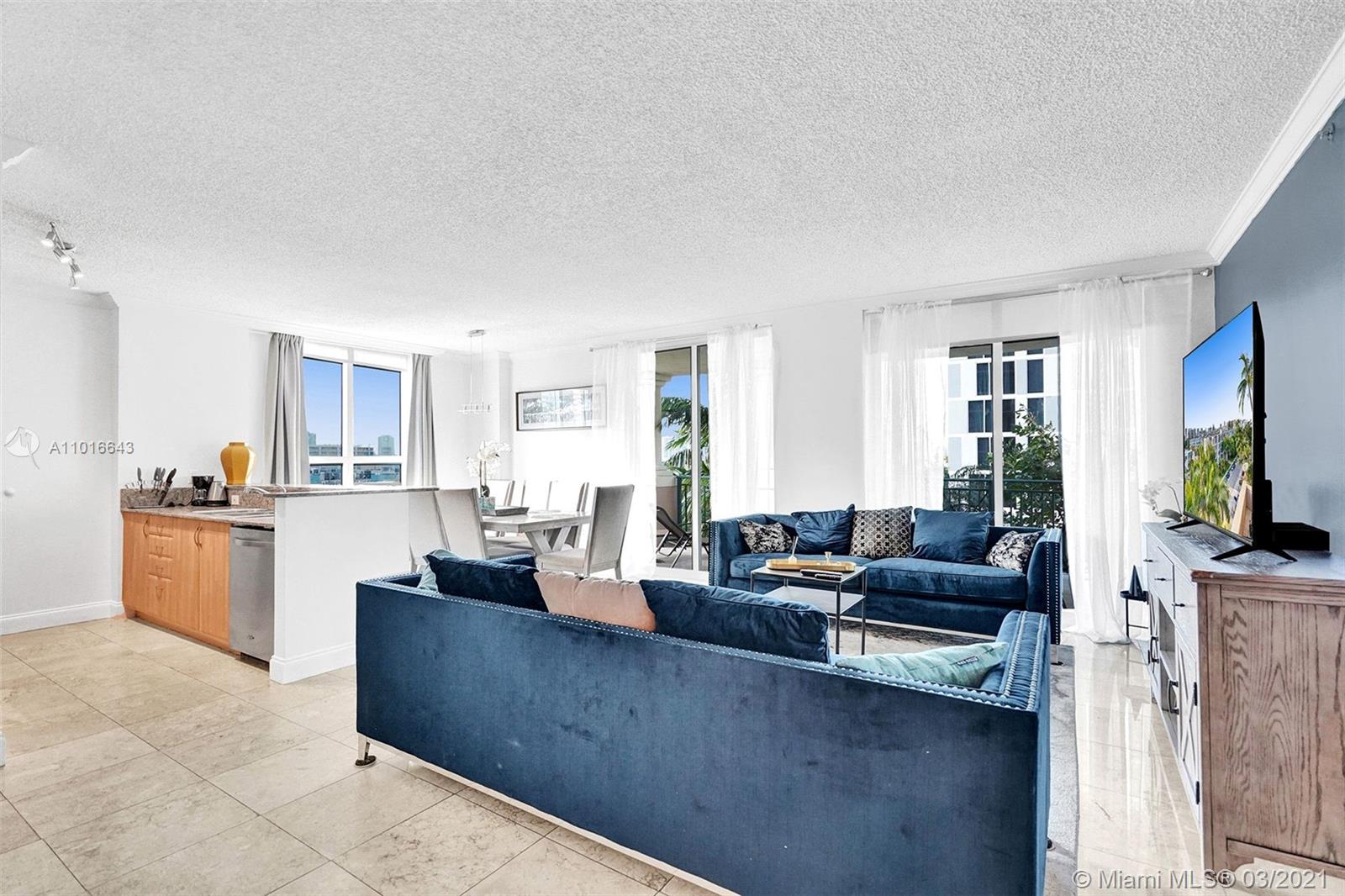 Photo of 17555 Atlantic Blvd #608, Sunny Isles Beach, Florida, 33160 - Living Room