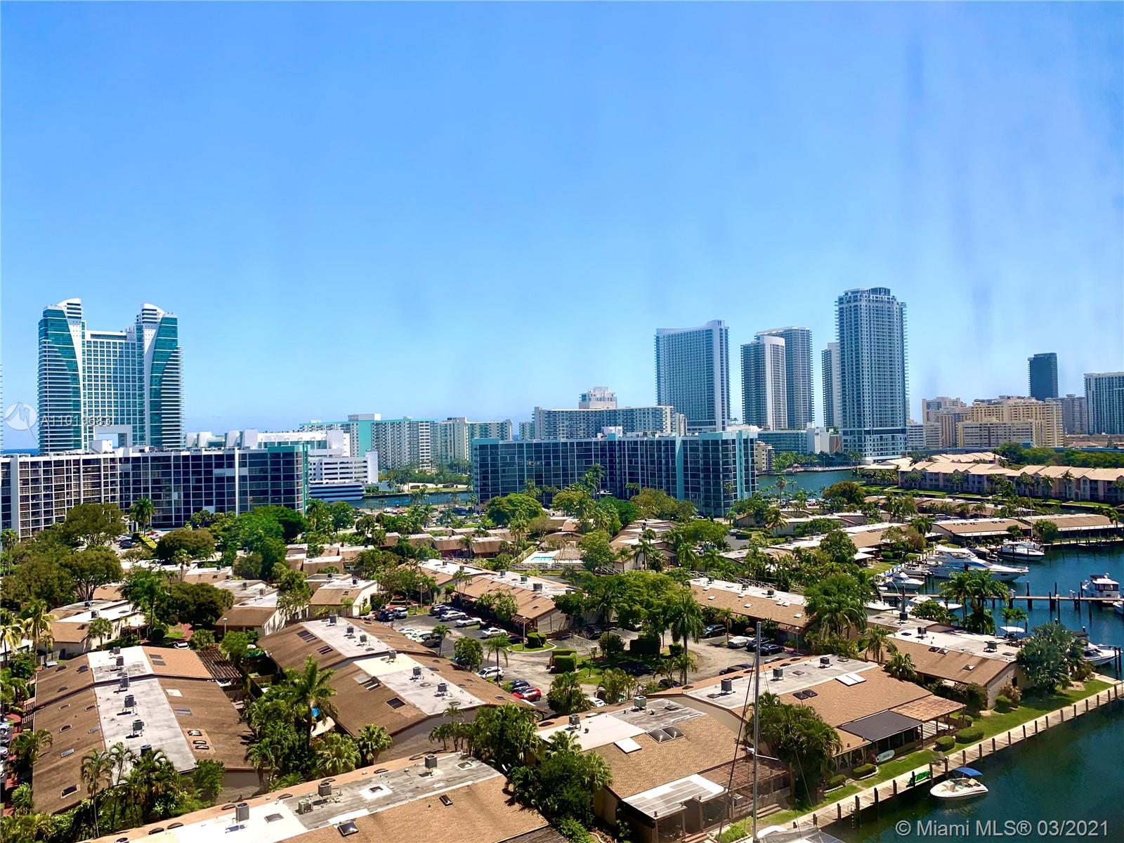 Photo of 2500 PARKVIEW DR. #1406, Hallandale Beach, Florida, 33009 - ACTUAL VIEW