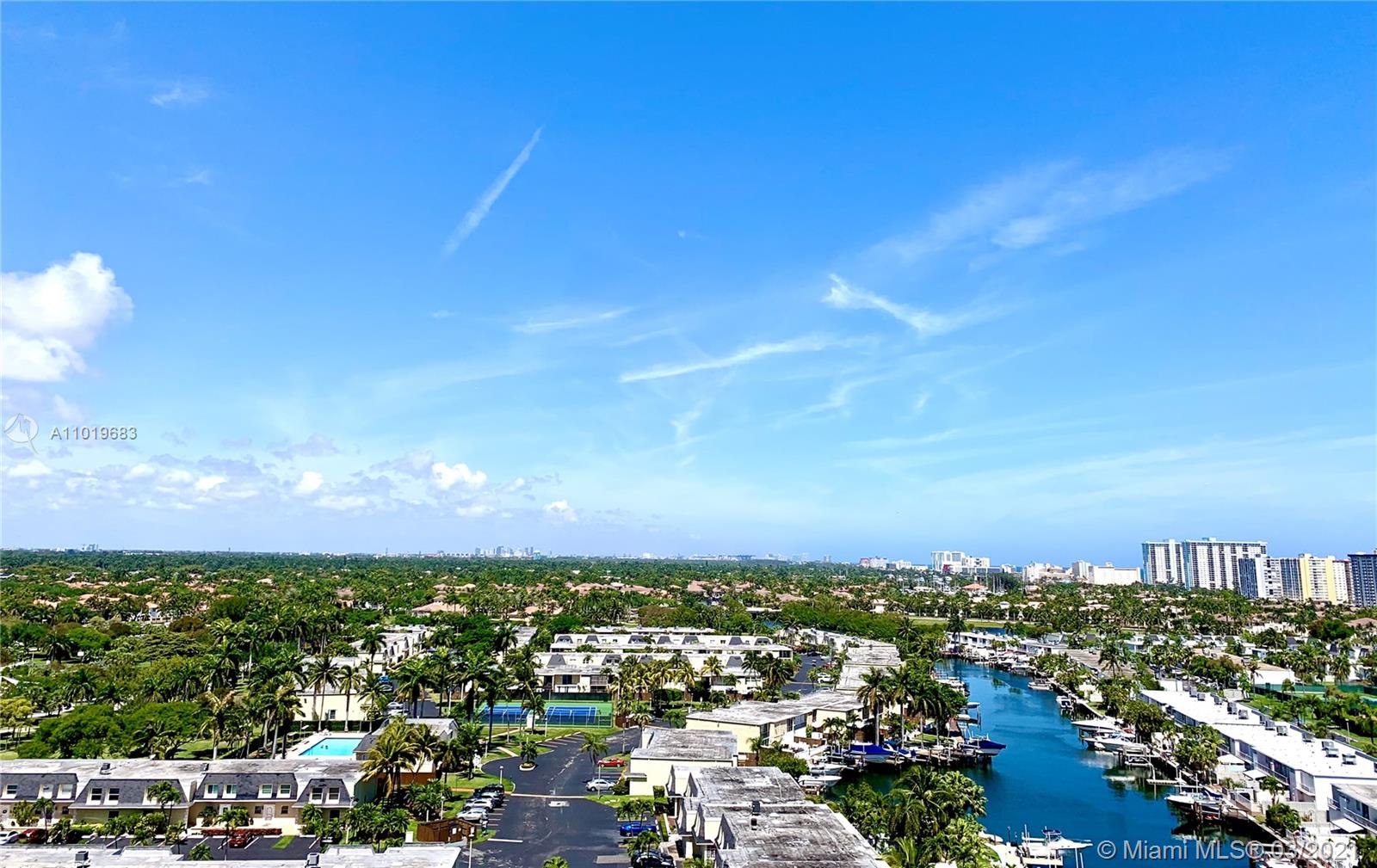 Photo of 2500 PARKVIEW DR. #1406, Hallandale Beach, Florida, 33009 - ACTUAL VIEW