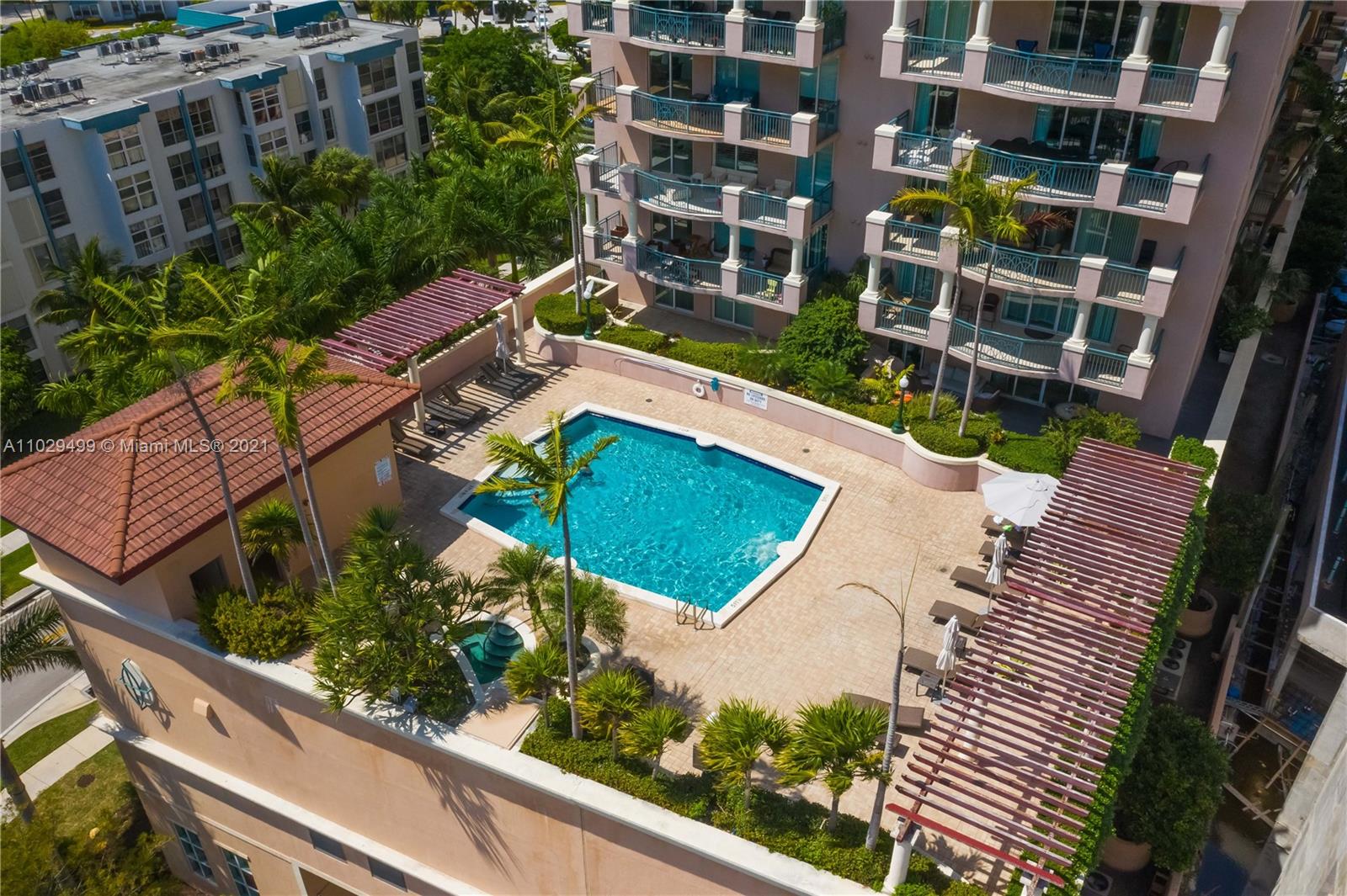 Resort-style building with great amenities.