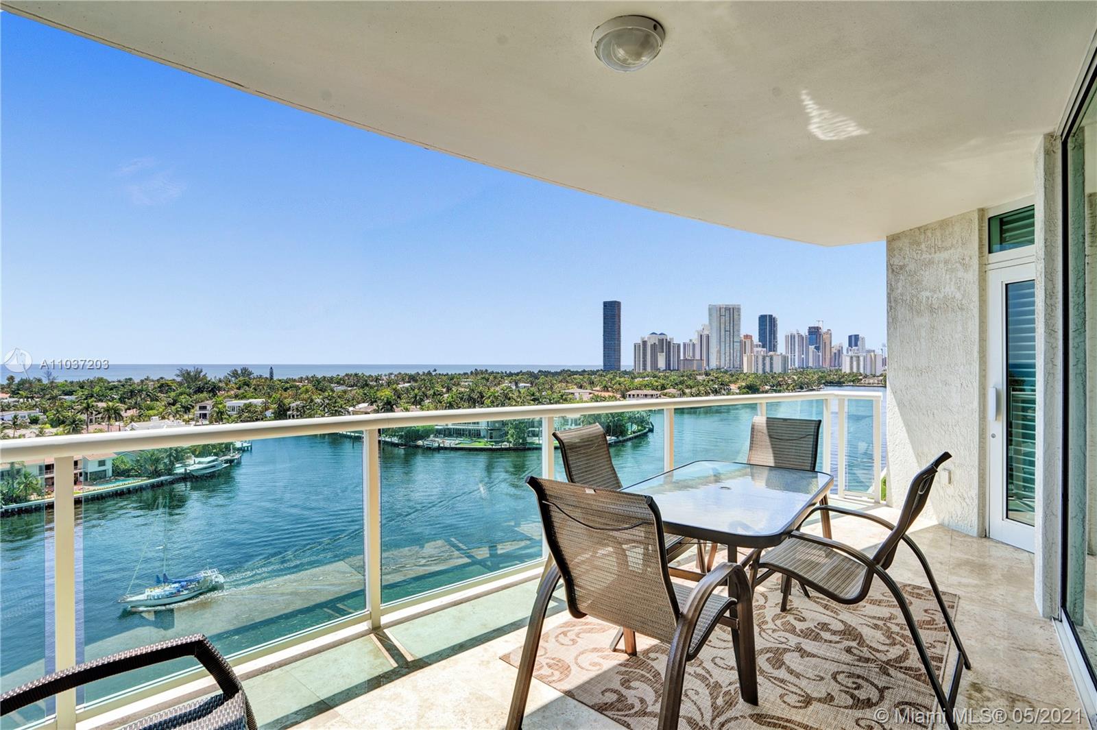 Photo of 20201 Country Club Dr #1006, Aventura, Florida, 33180 - Imagine having lunch in this balcony!