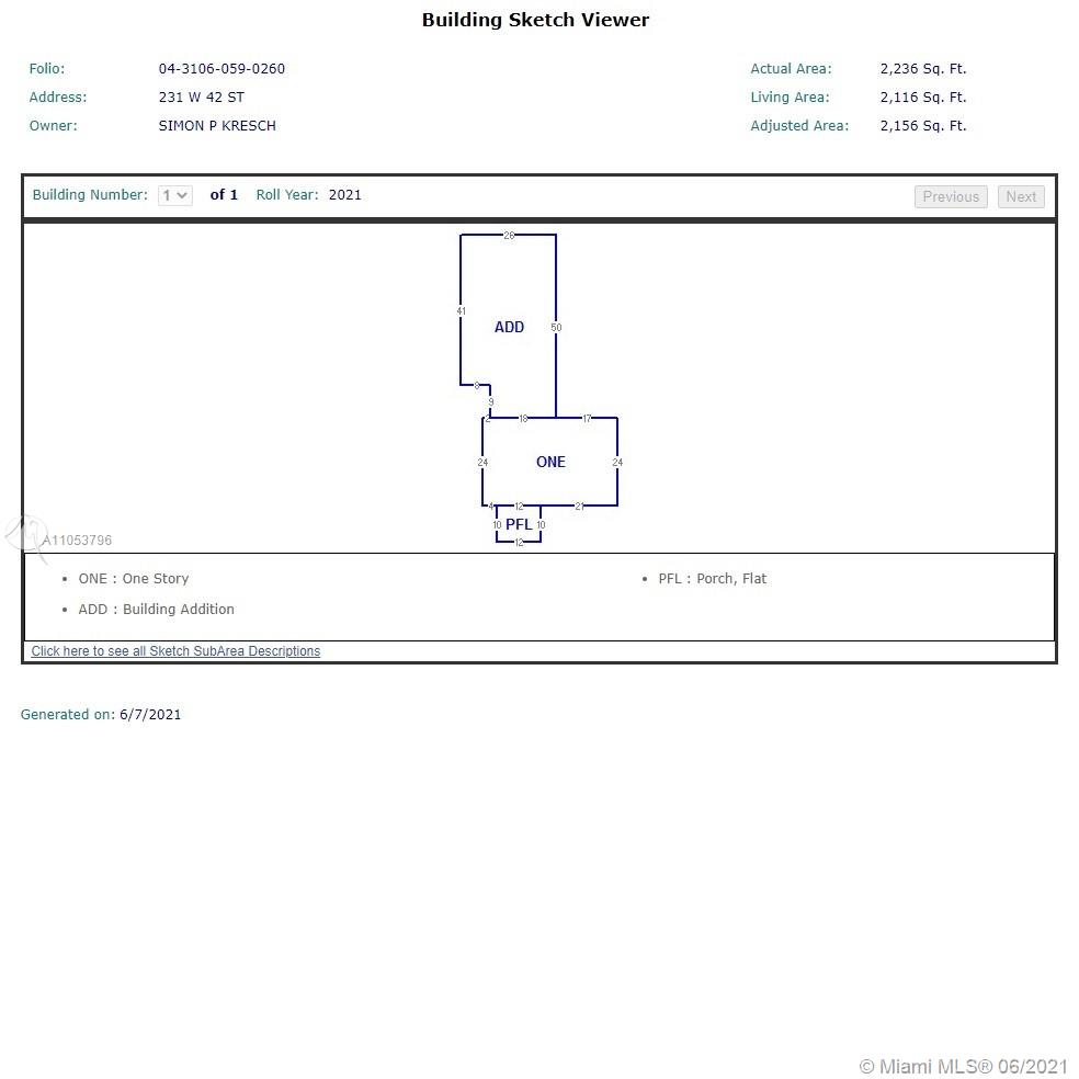 See details / 2116 sq. ft. $ 2021-06-12 0 Photo