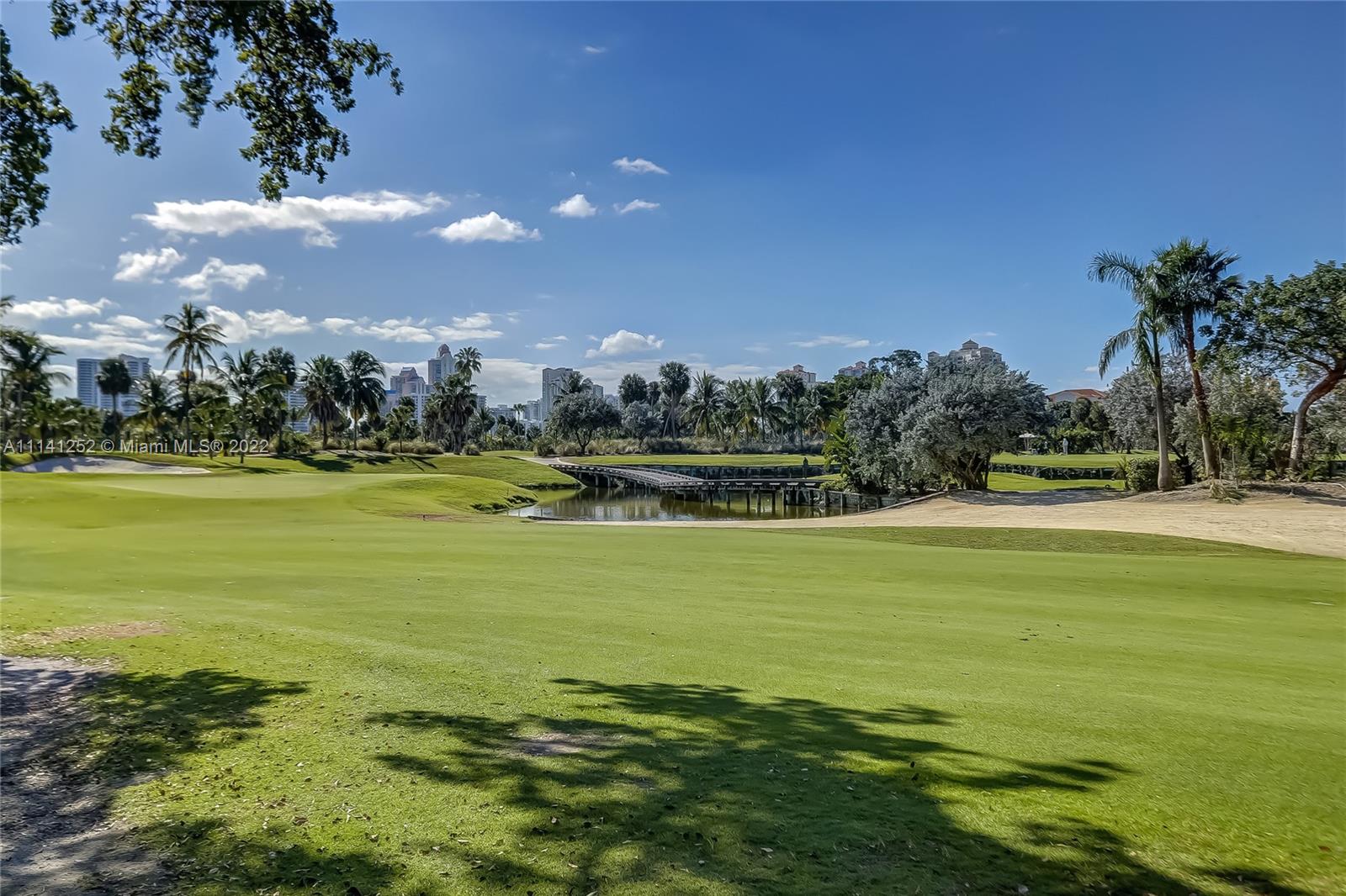 Golf Course view from backyard