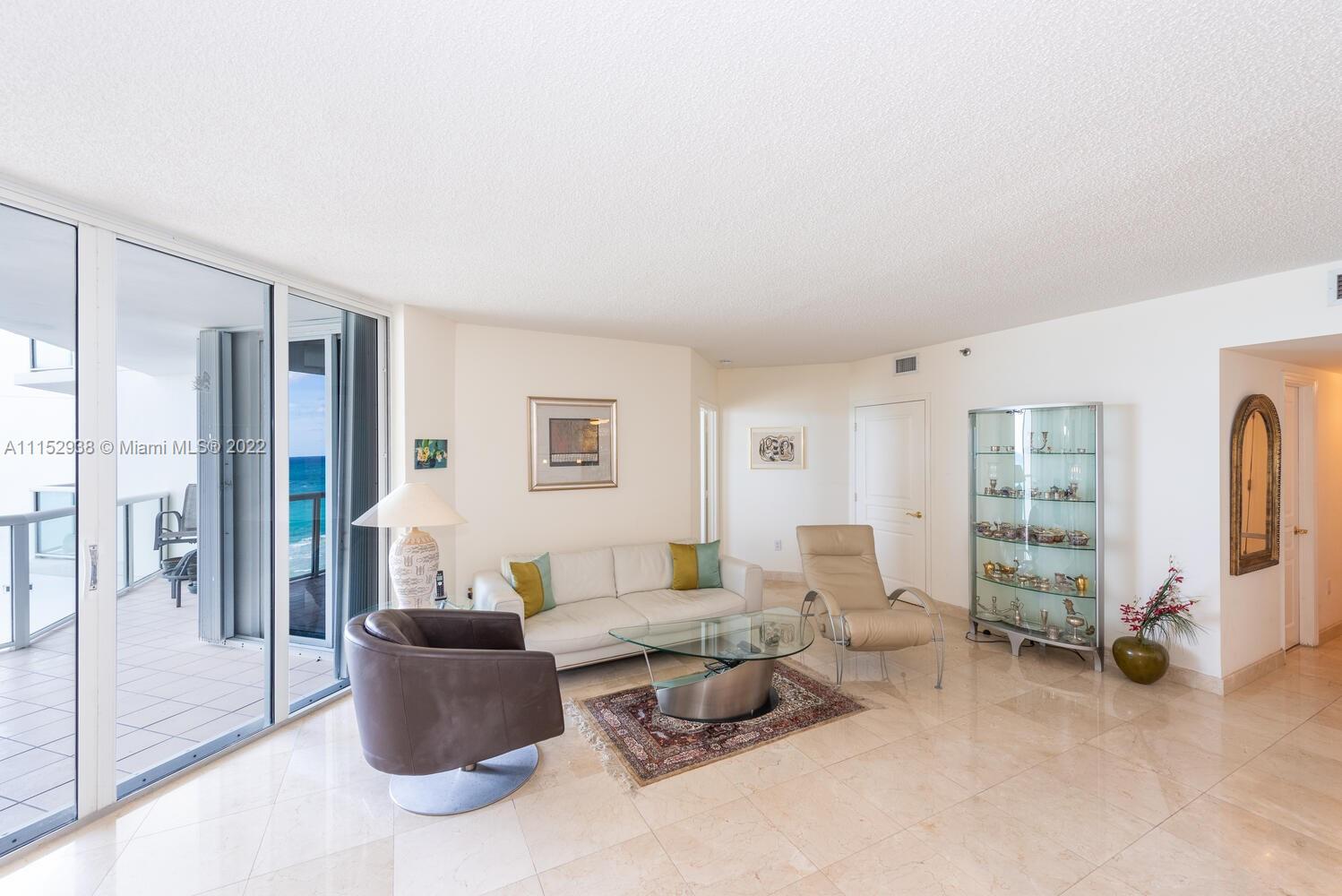 Photo of 8925 Collins Ave #9J, Surfside, Florida, 33154 - Living room.