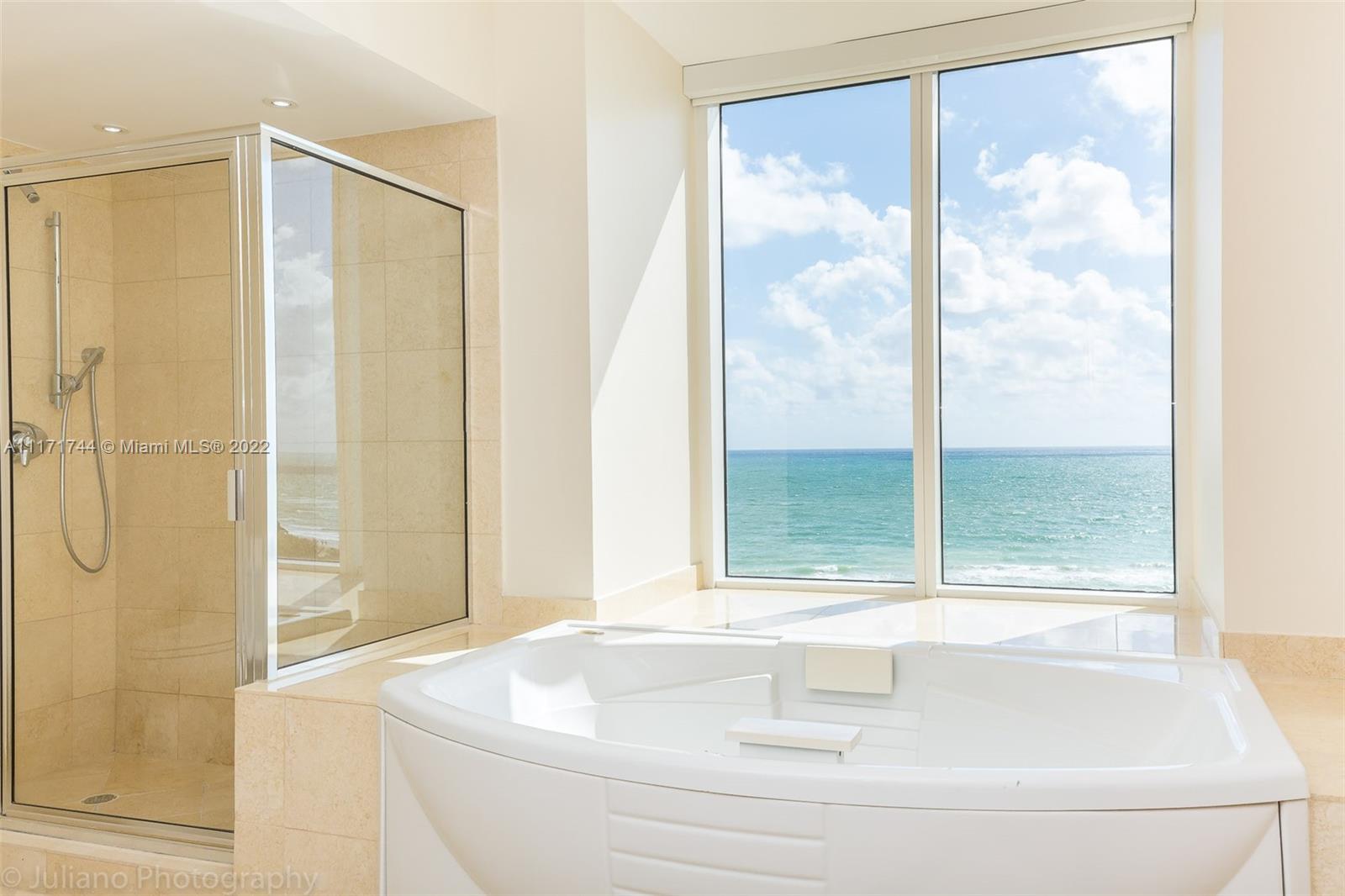 Photo of 18911 Collins Ave #905, Sunny Isles Beach, Florida, 33160 - MASTER BATHROOM -