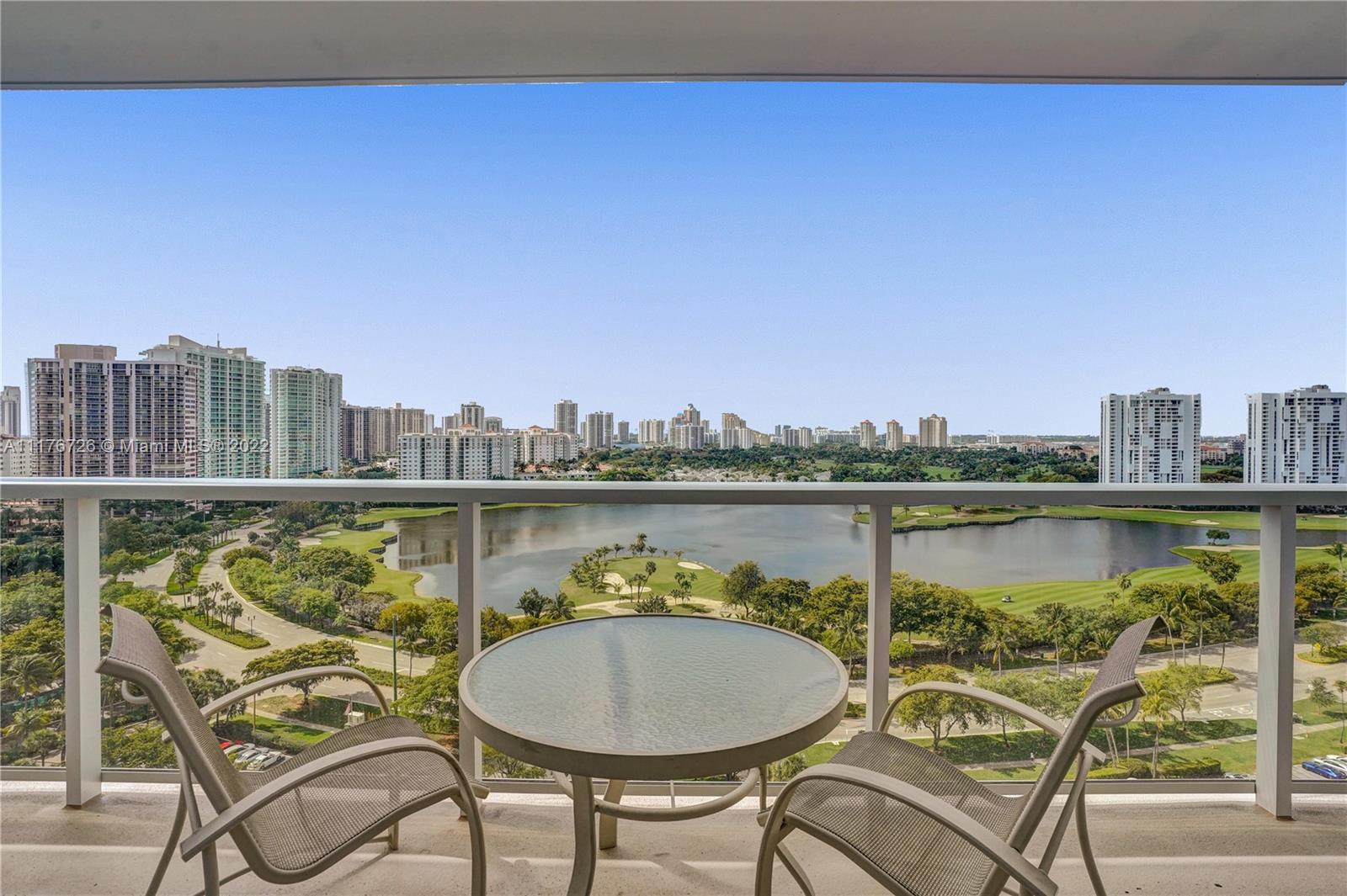View from the balcony