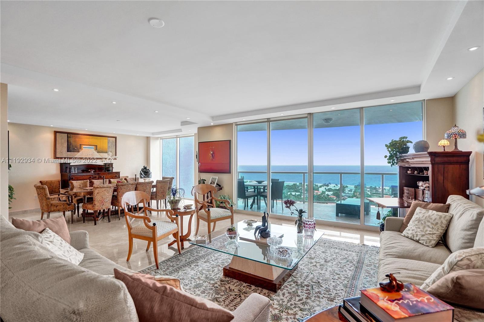 Spacious living area ideal for entertaining.