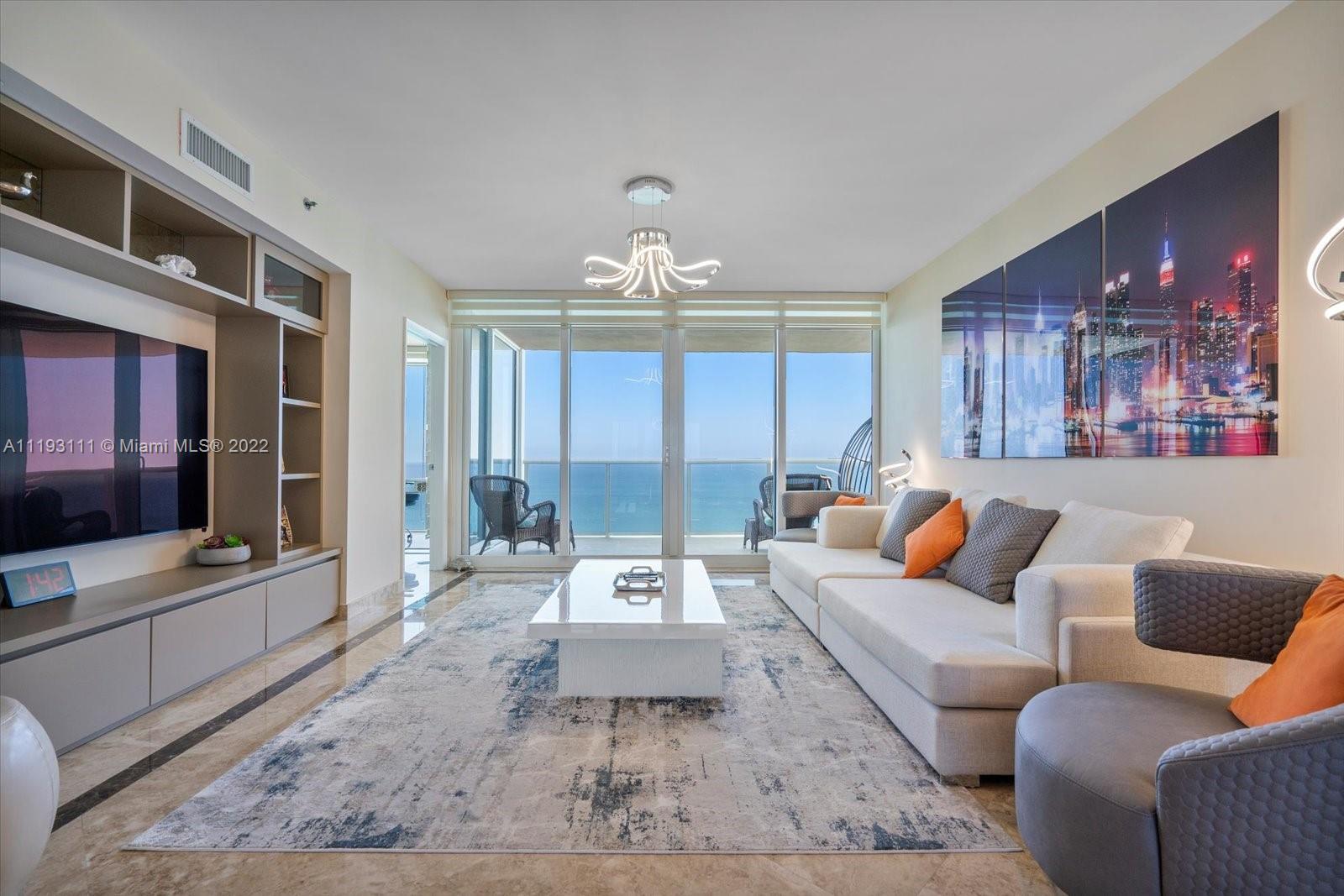 Photo of 19111 Collins Ave #3104, Sunny Isles Beach, Florida, 33160 - Living Room