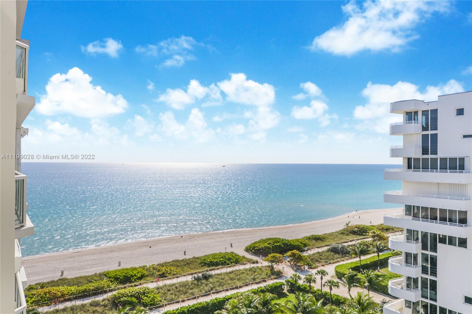 Photo of 8925 Collins Ave #10J, Surfside, Florida, 33154 - View balcony - ocean and beach