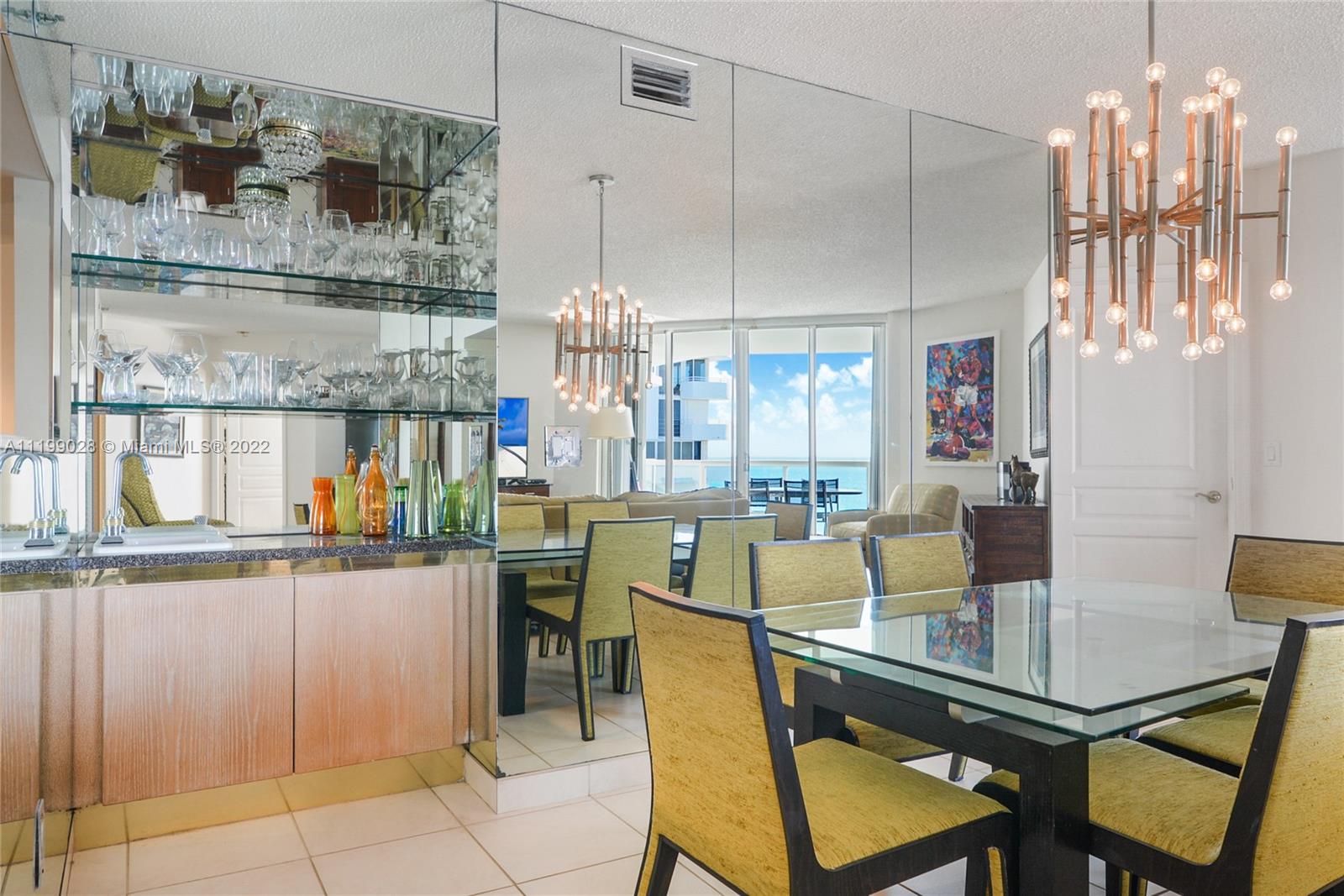 Photo of 8925 Collins Ave #10J, Surfside, Florida, 33154 - dining