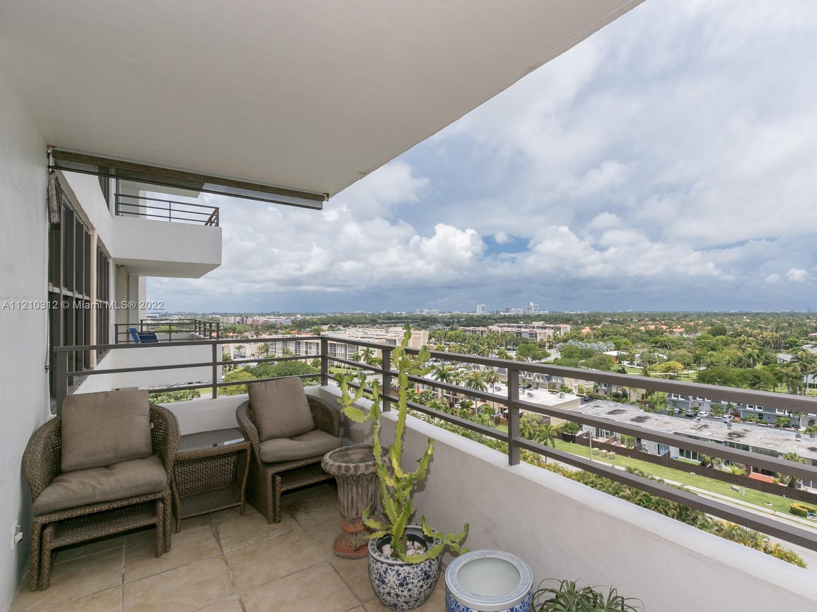 Photo of 2500 Parkview Dr #1210, Hallandale Beach, Florida, 33009 - BALCONY