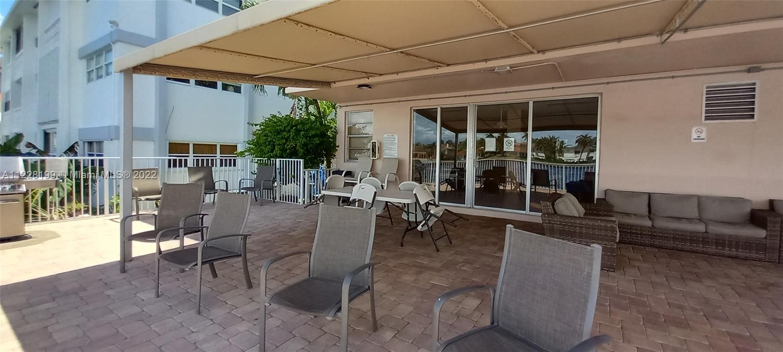 Photo of 3161 Ocean Dr #407, Hallandale Beach, Florida, 33009 - Intracoastal Outdoor Relaxation Area