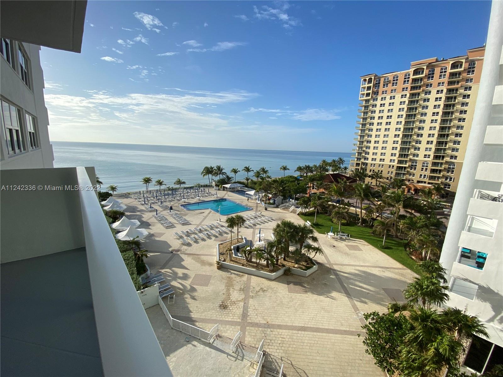 Photo of 2030 Ocean Dr #619, Hallandale Beach, Florida, 33009 - Ocean views from balcony
