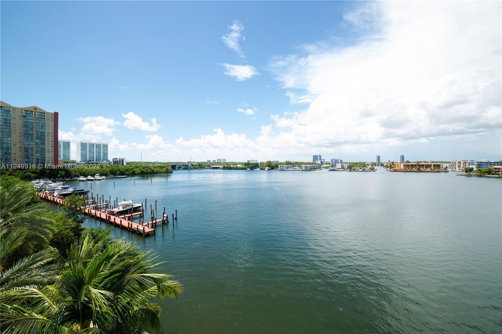 Photo of 17100 Bay Rd #1604, Sunny Isles Beach, Florida, 33160 - Balcony South View