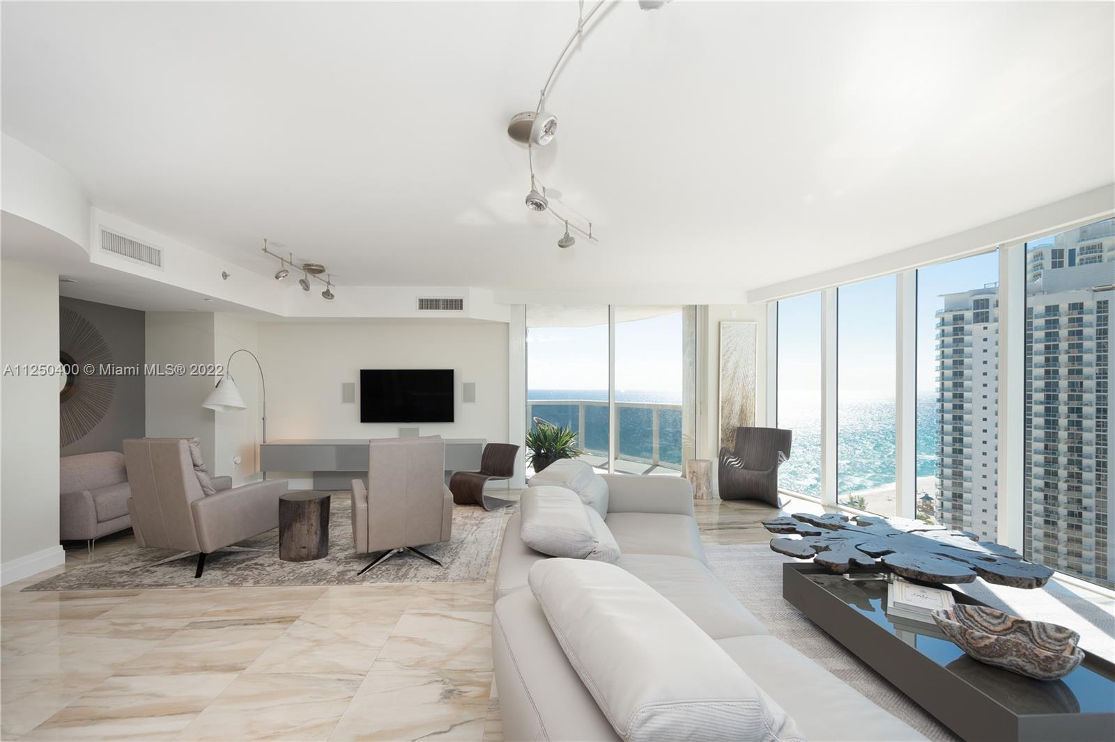 Photo of 18911 Collins Ave #2005, Sunny Isles Beach, Florida, 33160 - Sitting area in Living Room