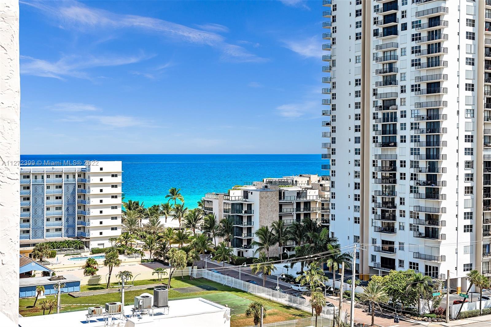 Photo of 1500 Ocean Dr #11A, Hollywood, Florida, 33019 - CRYSTAL BLUE OCEAN VIEWS FROM THE WRAP AROUND BALCONY