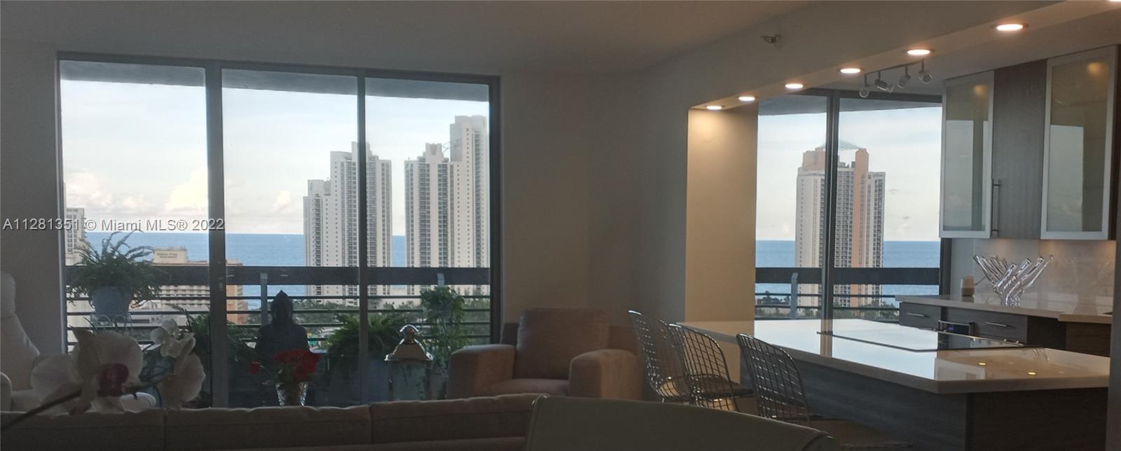 Photo of 19195 Mystic Pointe Dr #2309, Aventura, Florida, 33180 - Gorgeous kitchenand Island