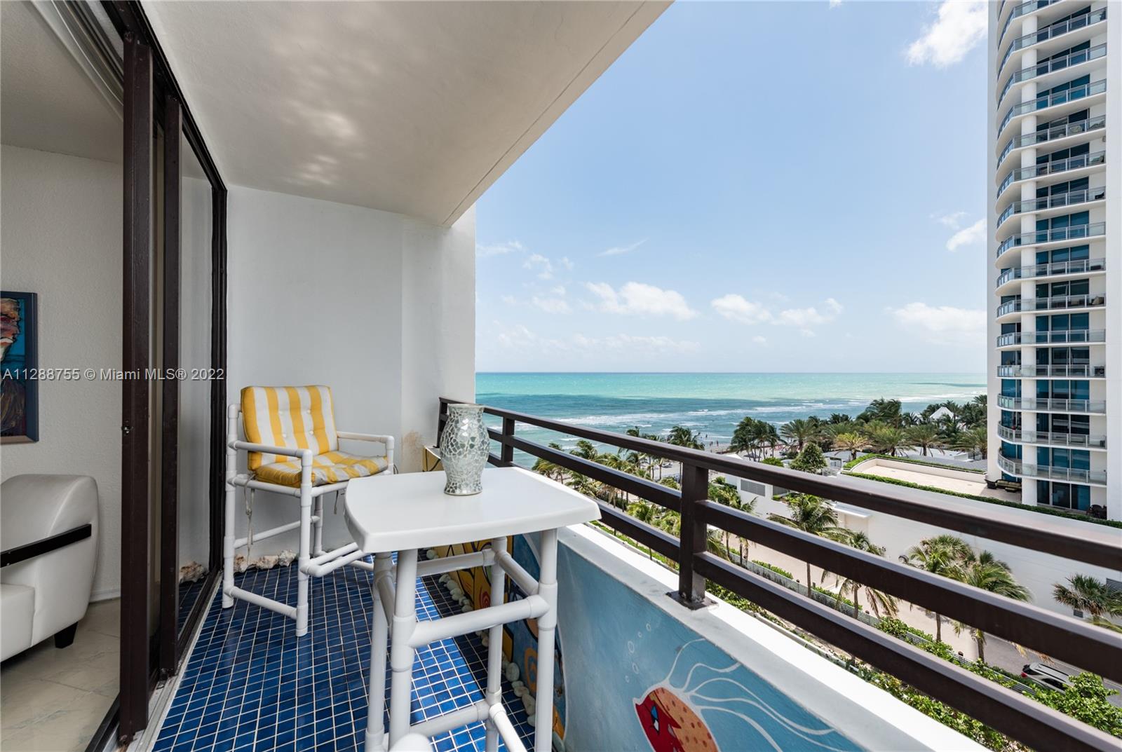 Photo of 3505 Ocean Dr #816, Hollywood, Florida, 33019 - Balcony View