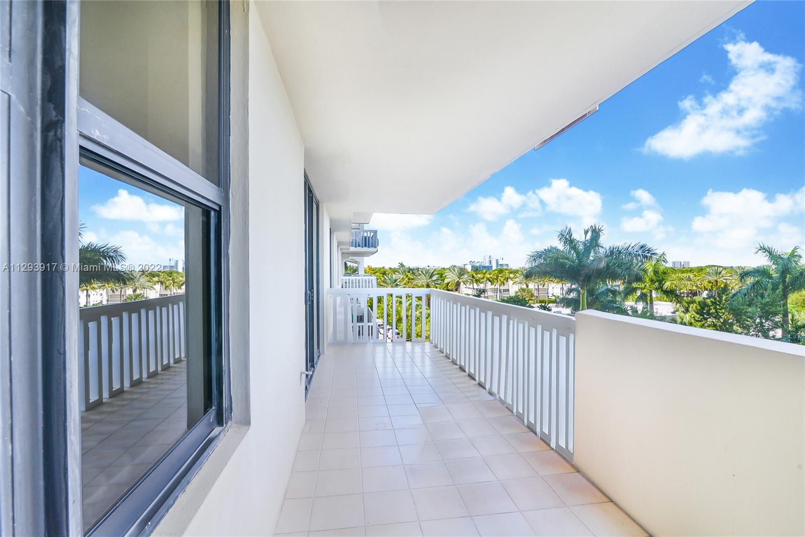 Photo of 9801 Collins Ave #6I, Bal Harbour, Florida, 33154 - Large Balcony looking west view and east views