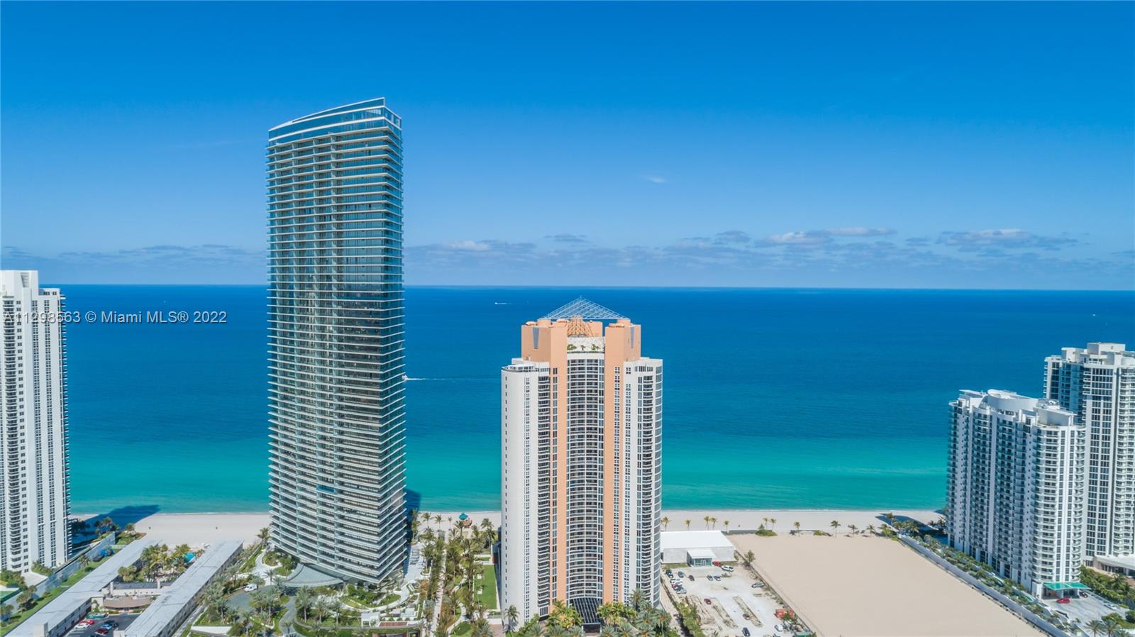 Photo of 18911 Collins Ave #902, Sunny Isles Beach, Florida, 33160 - Building on the Right Side.