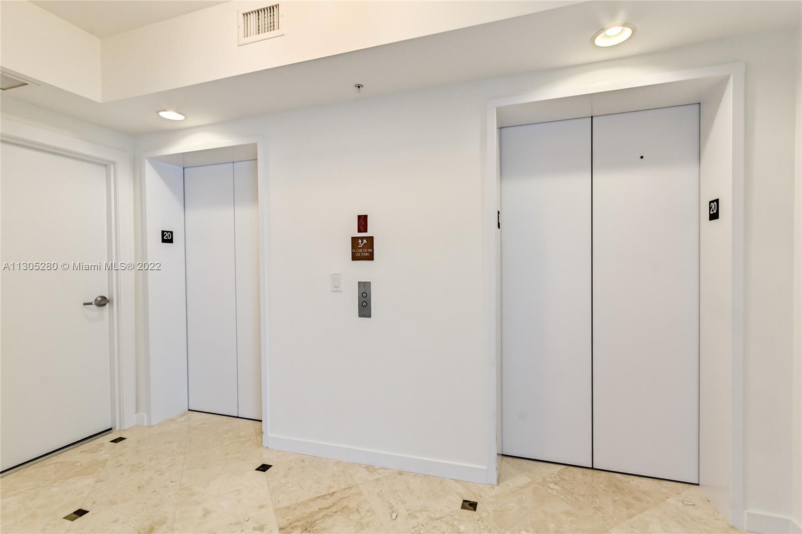 Photo of 3535 Ocean Dr #2004, Hollywood, Florida, 33019 - Private Elevator Foyer