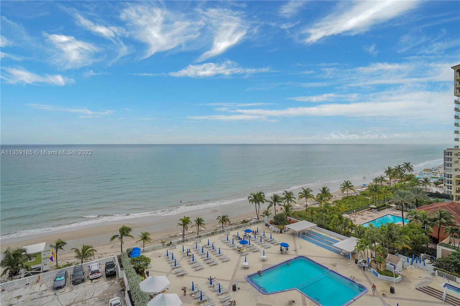 Photo of 2030 Ocean Dr #920, Hallandale Beach, Florida, 33009 - View from the balcony