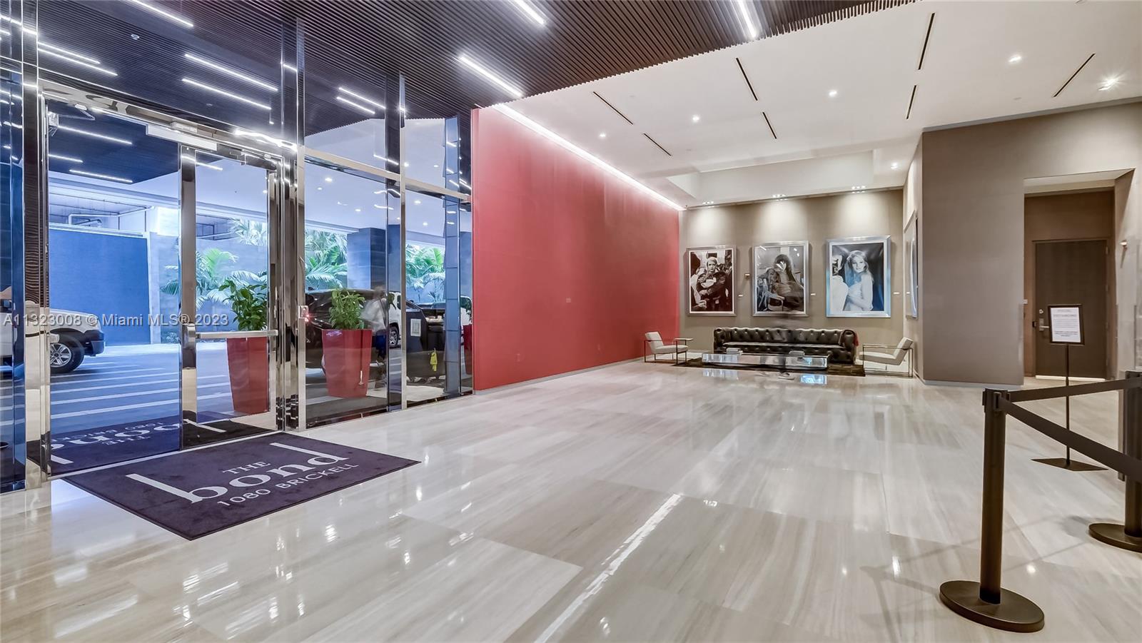 Elegant Lobby at THE BOND