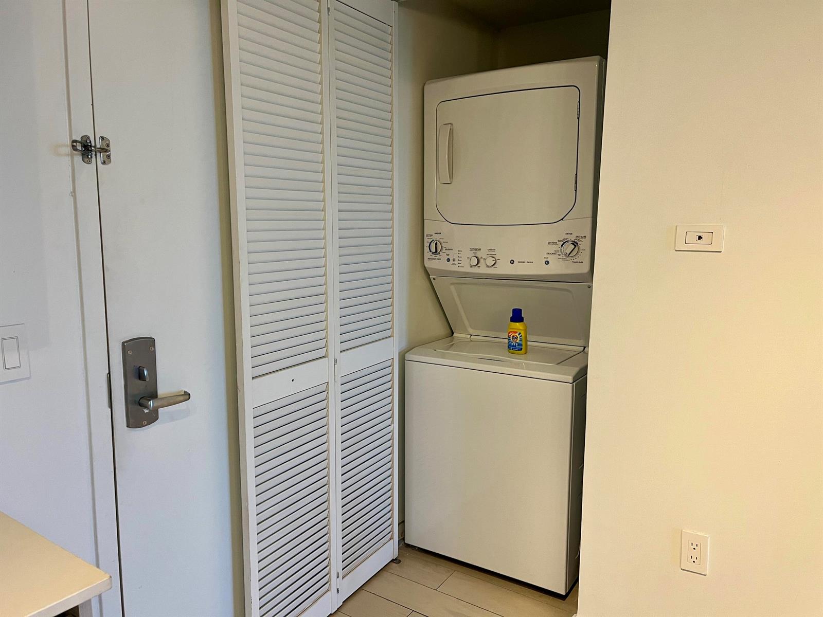 Photo of 2602 Hallandale Beach  #R308, Hallandale Beach, Florida, 33009 - 14. Washer and dryer