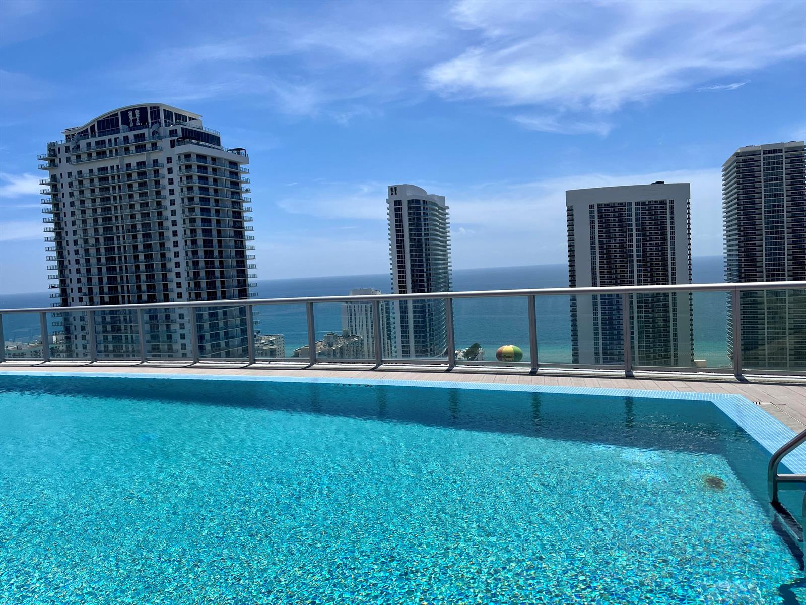 Photo of 2602 Hallandale Beach  #R308, Hallandale Beach, Florida, 33009 - 35. Rooftop pool 02