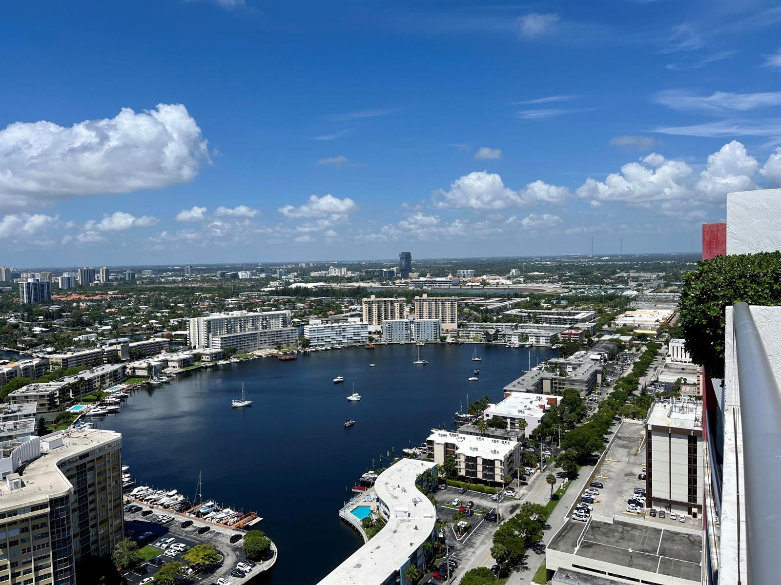 Photo of 2602 Hallandale Beach  #R308, Hallandale Beach, Florida, 33009 - 38. Views from the rooftop pool 02
