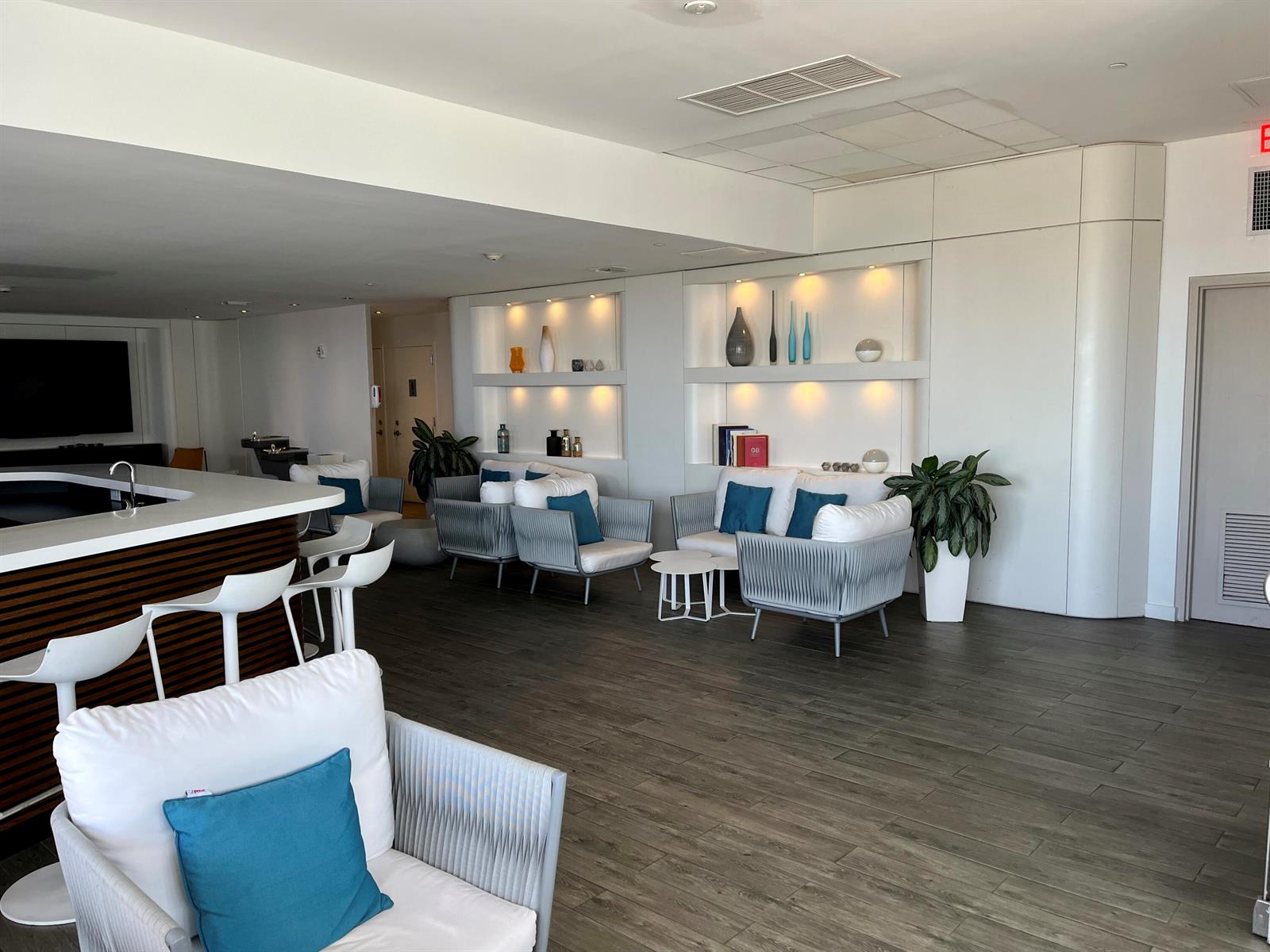 Photo of 2602 Hallandale Beach  #R308, Hallandale Beach, Florida, 33009 - 39. Rooftop living room 01
