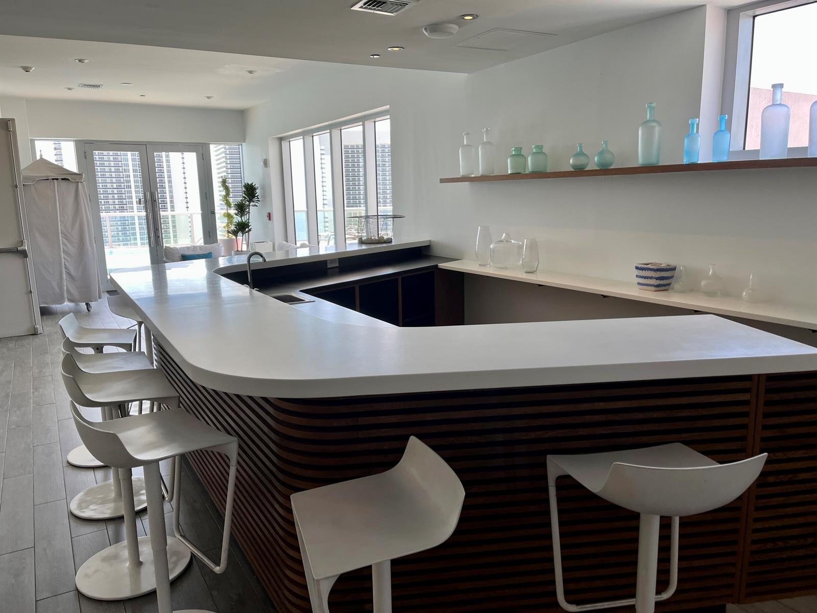 Photo of 2602 Hallandale Beach  #R308, Hallandale Beach, Florida, 33009 - 41. Rooftop living room 03