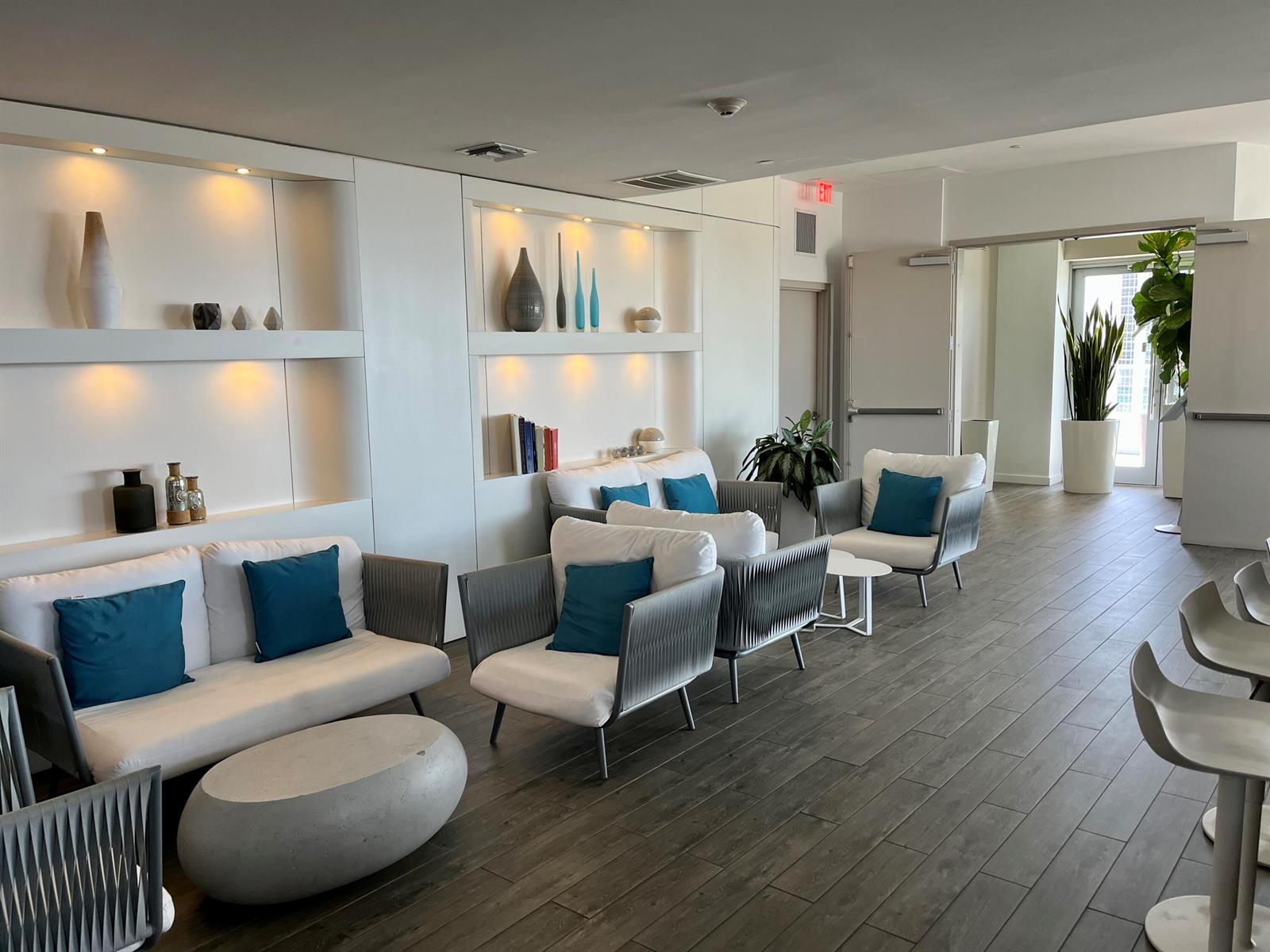 Photo of 2602 Hallandale Beach  #R308, Hallandale Beach, Florida, 33009 - 42. Rooftop living room 04