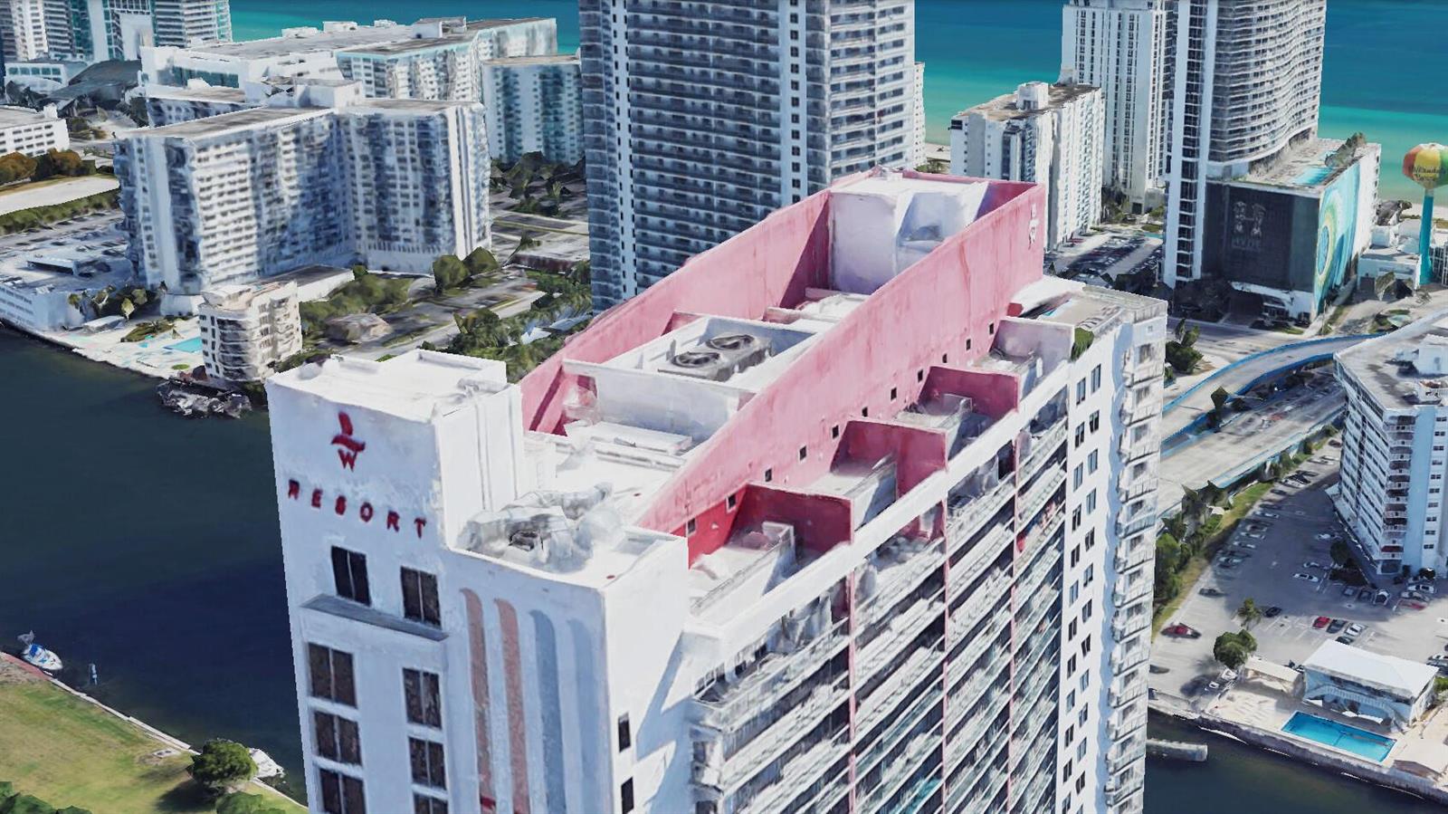 Photo of 2602 Hallandale Beach  #R308, Hallandale Beach, Florida, 33009 - 73. Building. Google Earth 07