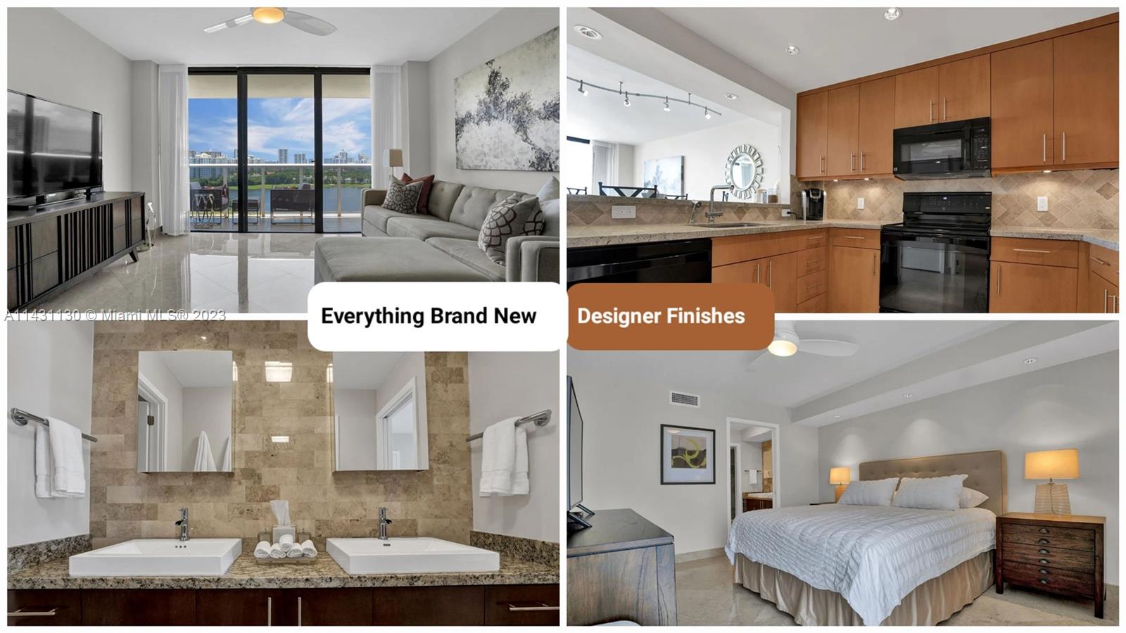 Luxury upgrades and furnishings, brand new