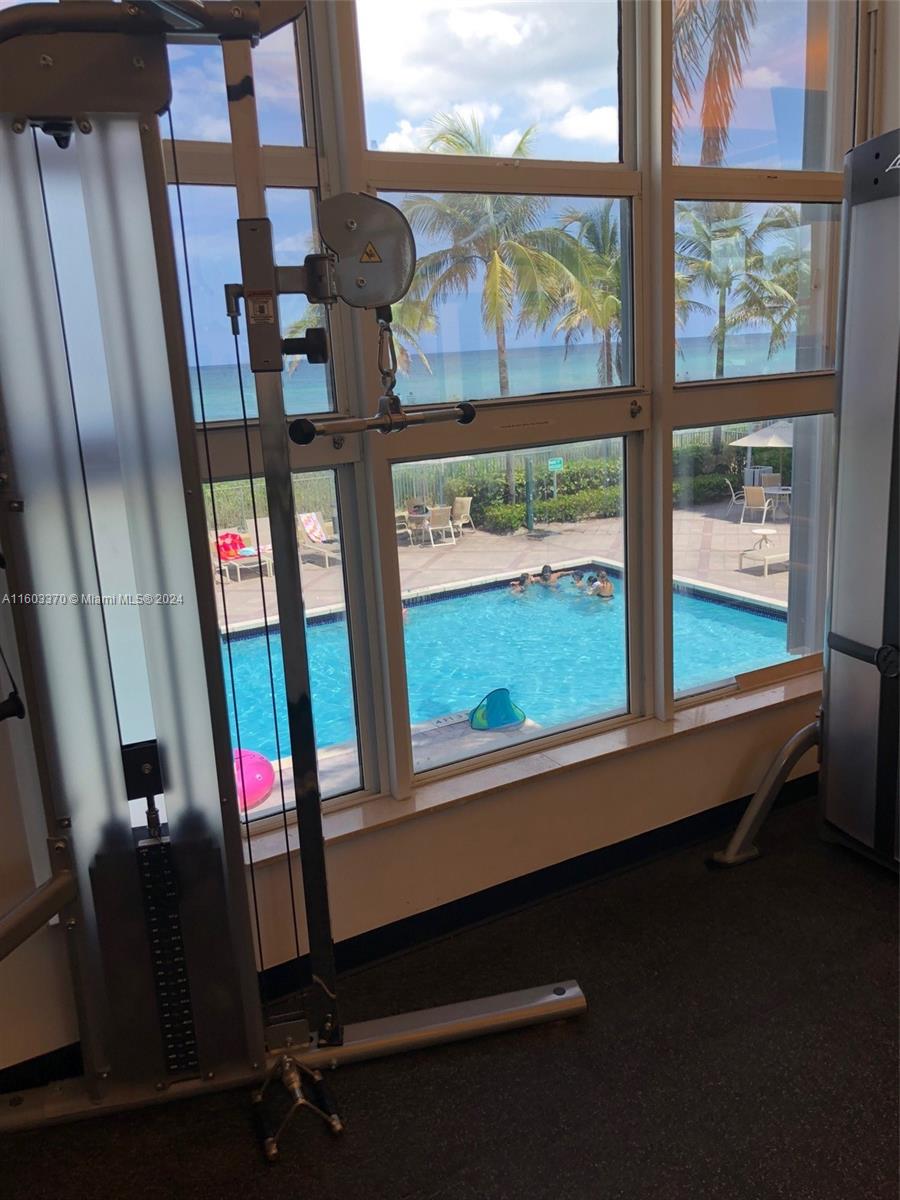 Photo of 2080 Ocean Dr #905, Hallandale Beach, Florida, 33009 - VIEW FROM THE GYM