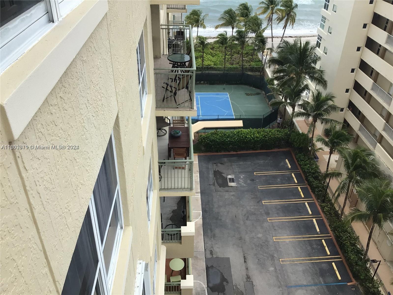 Photo of 2080 Ocean Dr #905, Hallandale Beach, Florida, 33009 - VIEW OF THE TENNIS