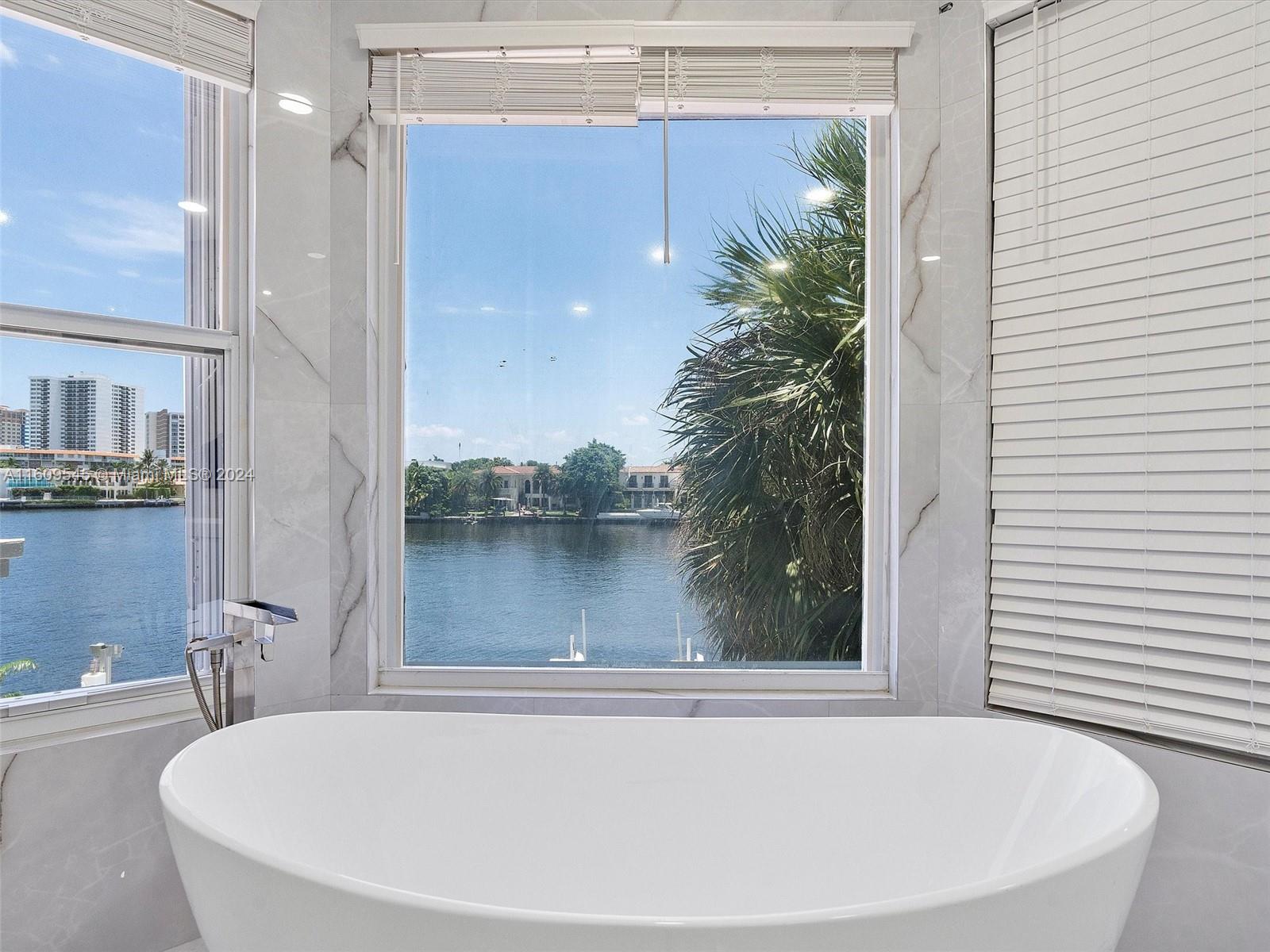Photo of 21301 38th Ave  (21301), Aventura, Florida, 33180 - View from Master bath Soaking tub