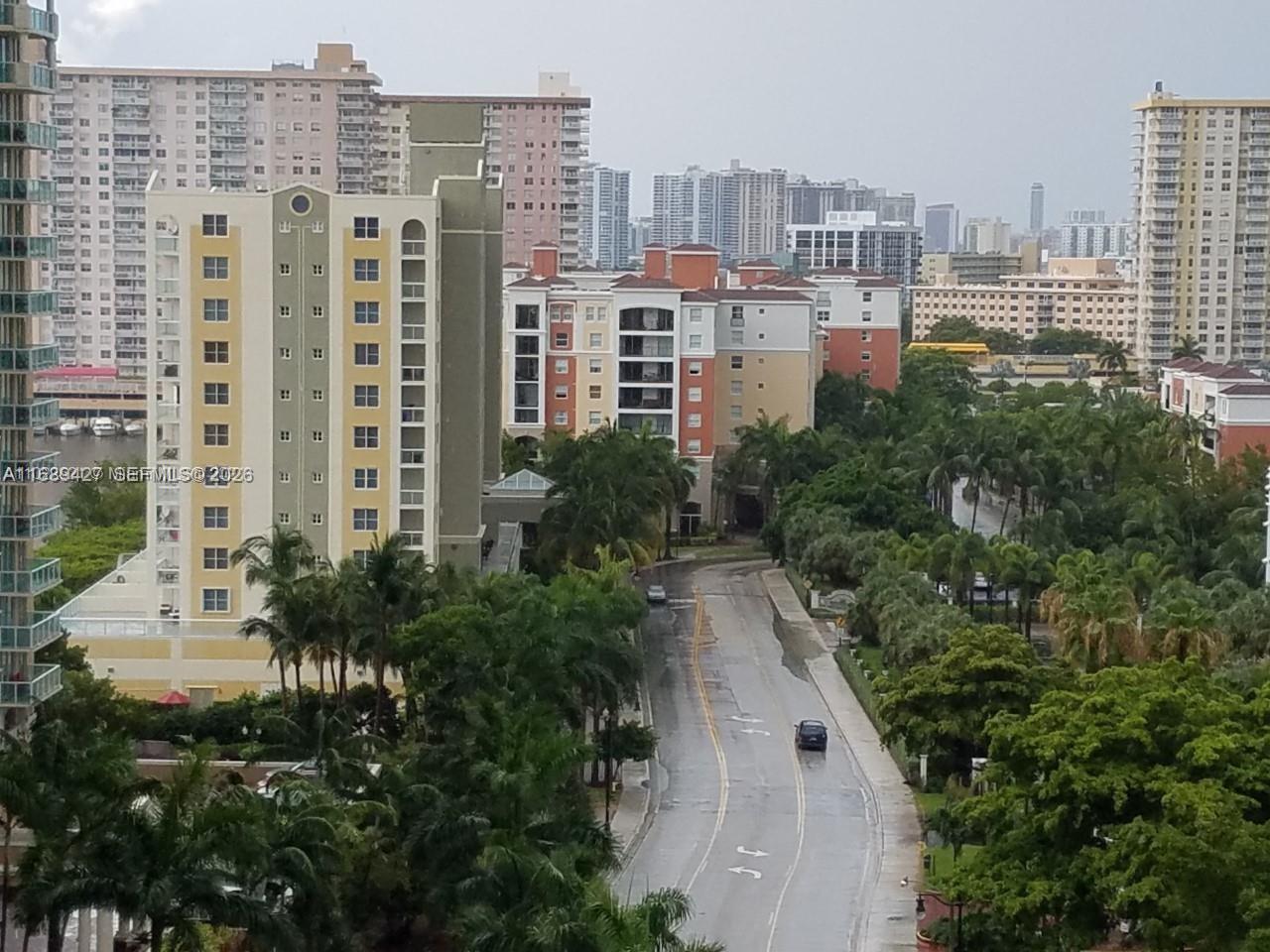 Photo of 17021 Bay Rd #412-IV, Sunny Isles Beach, Florida, 33160 - Green street.