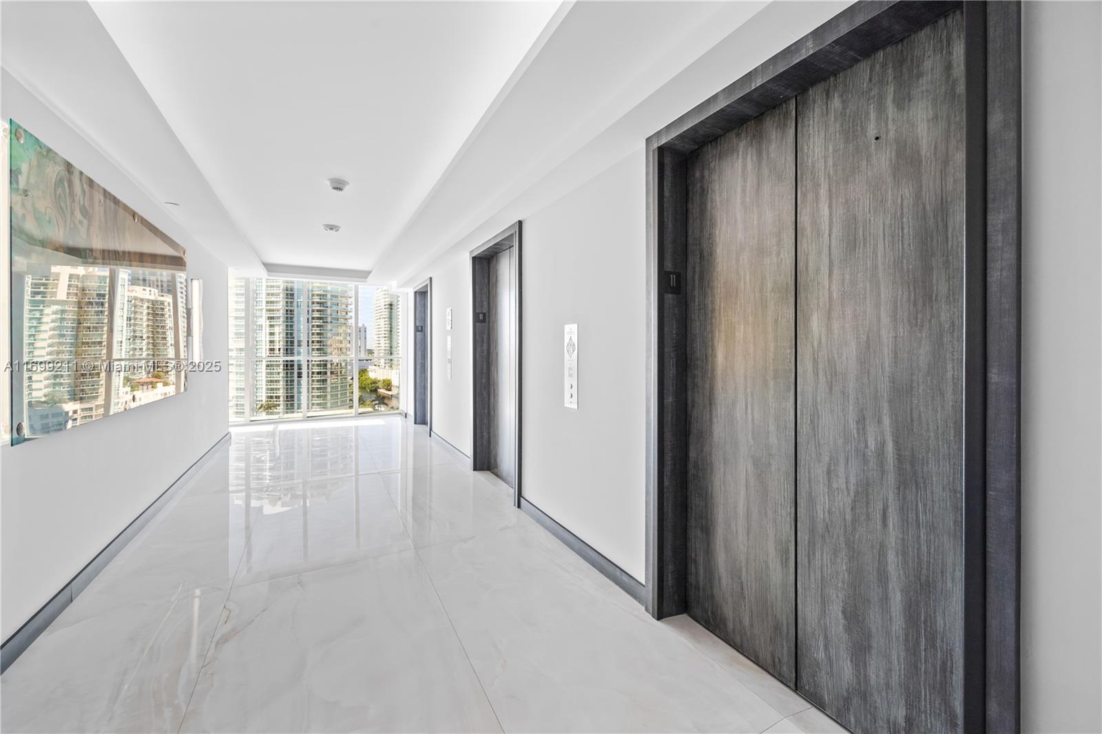 Photo of 16445 Collins Ave  #1126, Sunny Isles Beach, Florida, 33160 - Renovated hallways and elevators.