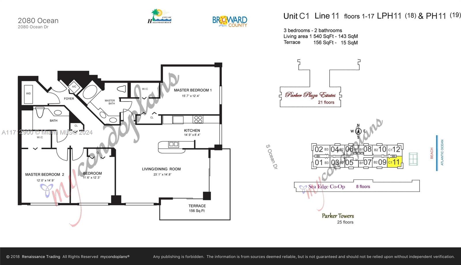 Photo of 2080 Ocean Dr #311, Hallandale Beach, Florida, 33009 -