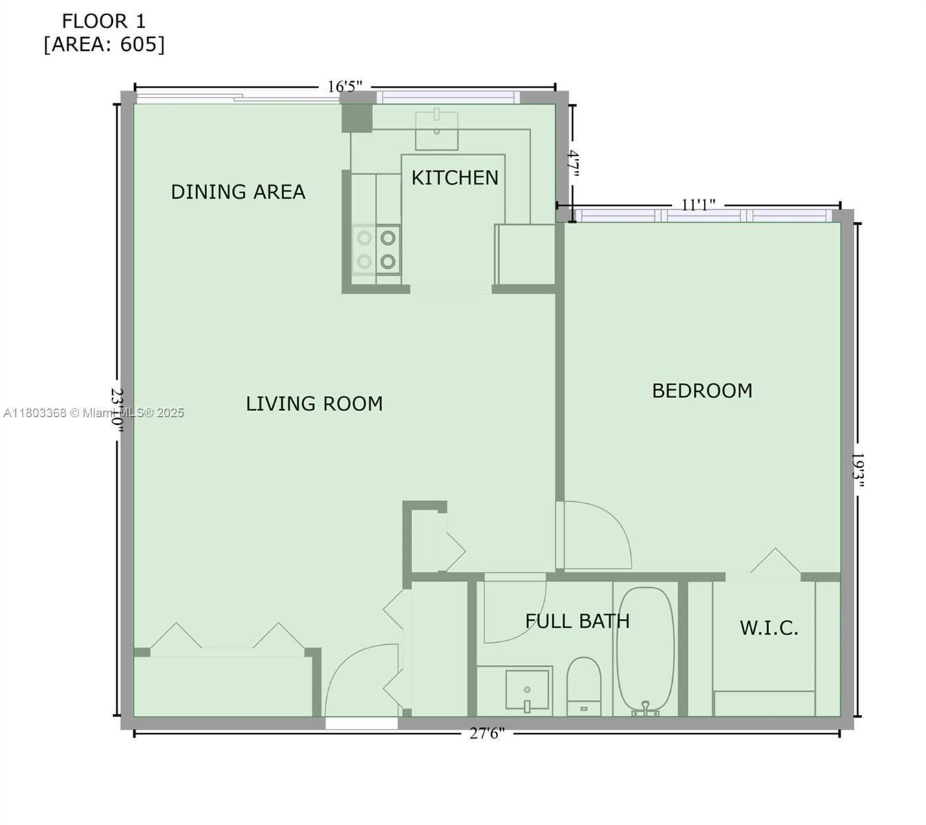 Photo of 16919 Bay Rd  #617, Sunny Isles Beach, Florida, 33160 - 